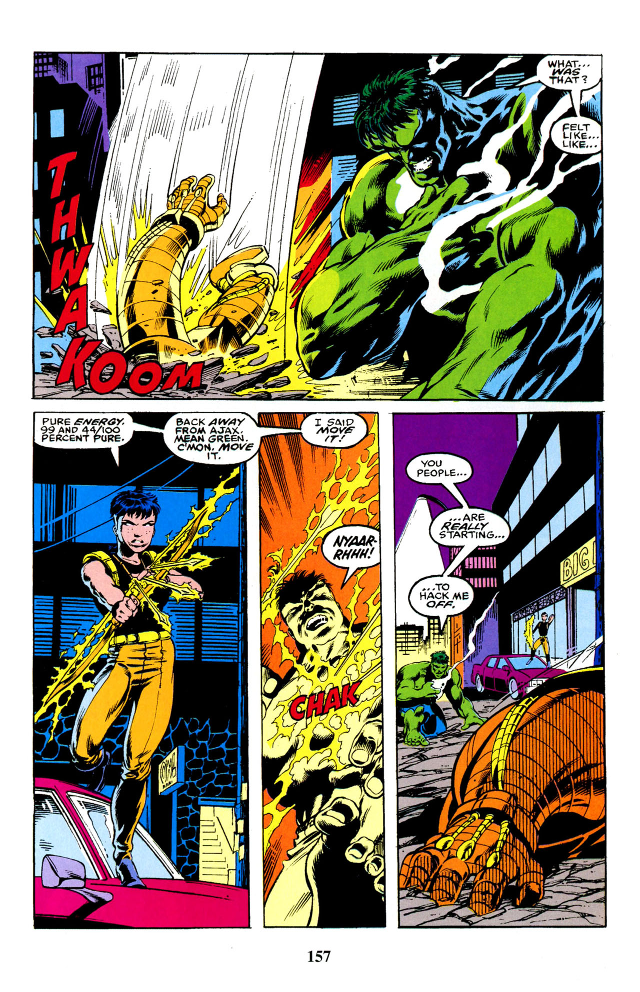Read online Hulk Visionaries: Peter David comic -  Issue # TPB 6 - 158