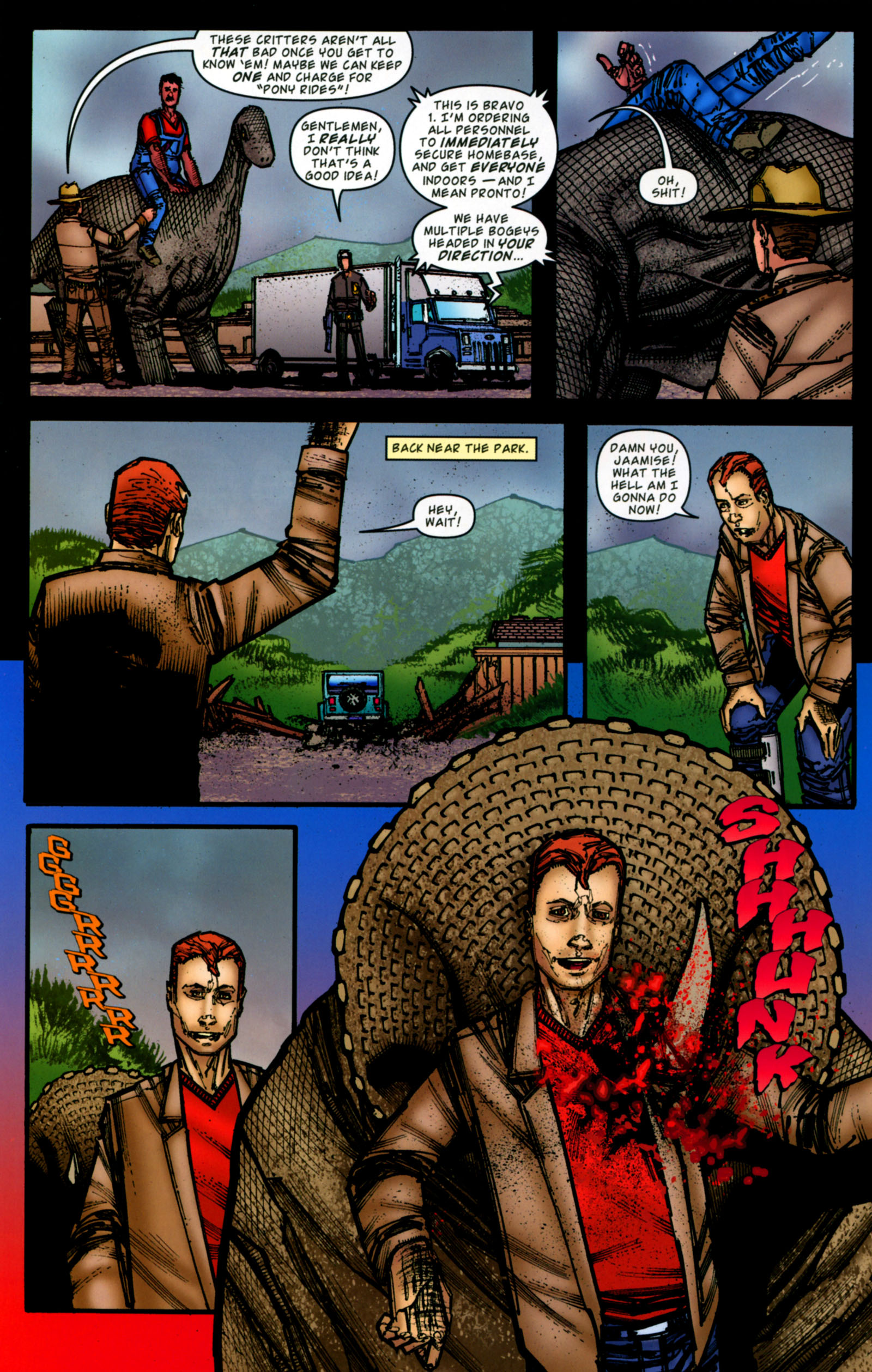 Read online Jurassic Park (2010) comic -  Issue #4 - 21