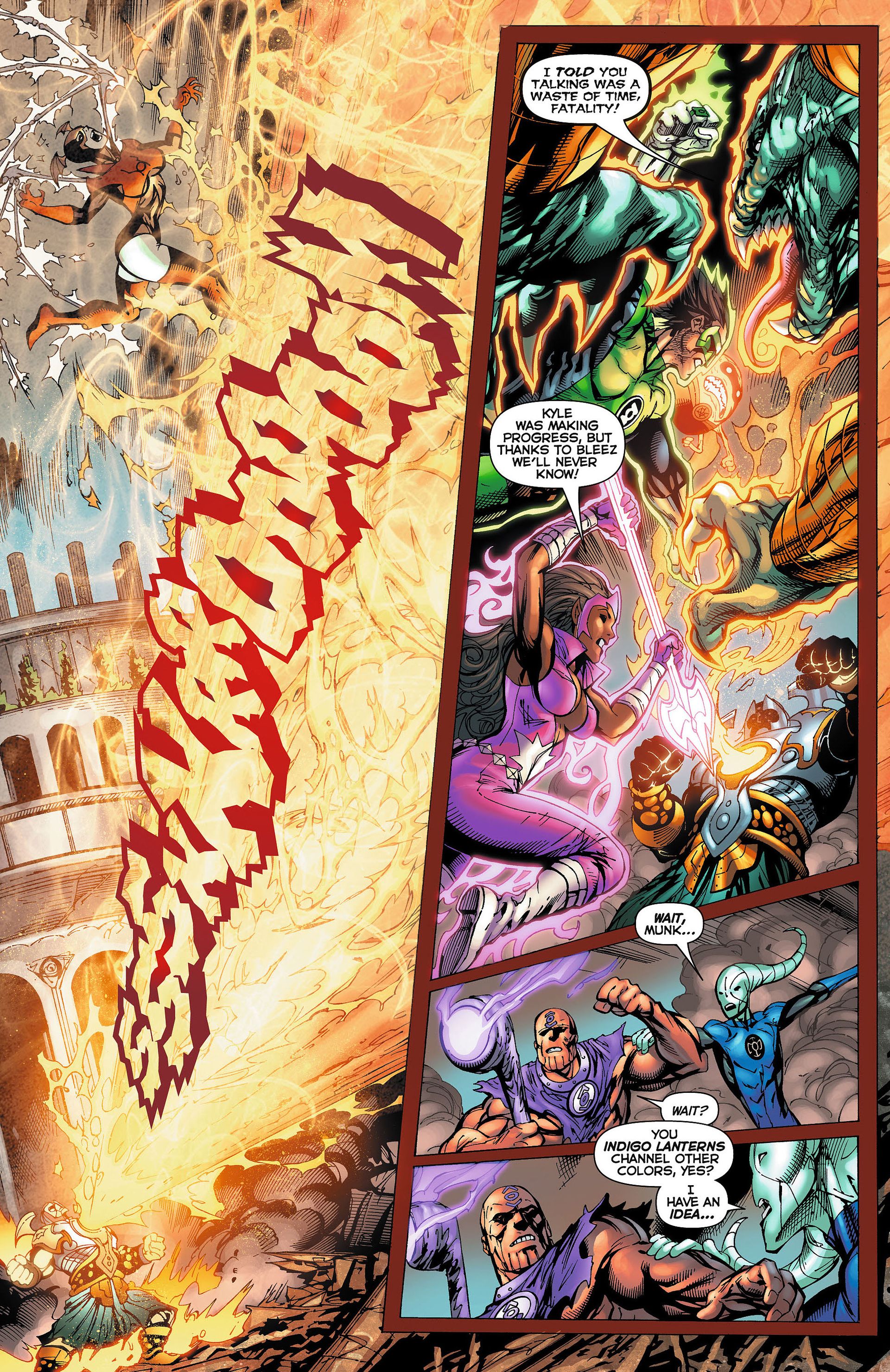 Read online Green Lantern: New Guardians comic -  Issue #7 - 15