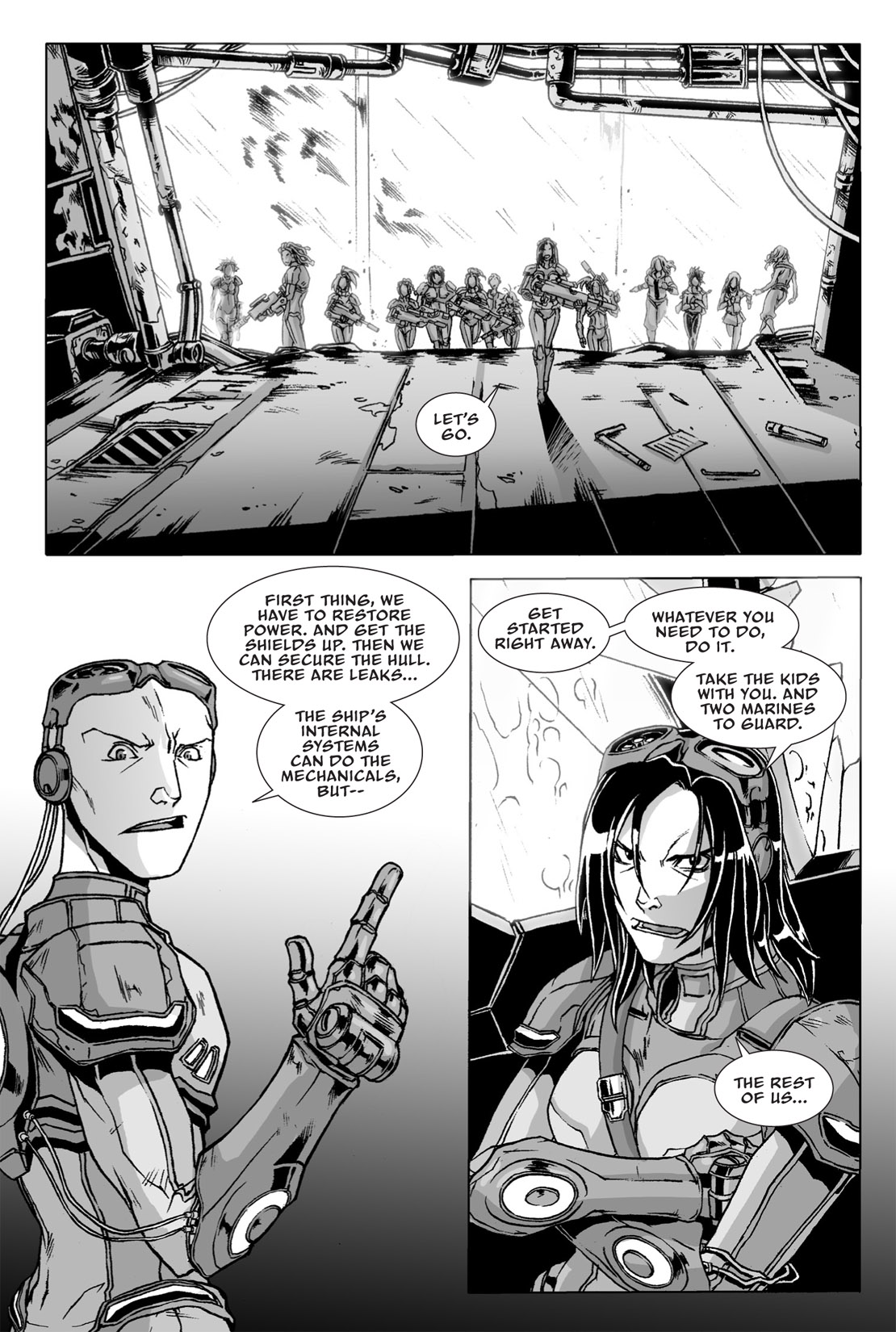 Read online StarCraft: Ghost Academy comic -  Issue # TPB 3 - 115