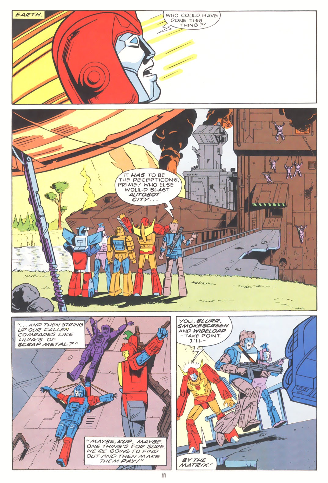 Read online The Transformers (UK) comic -  Issue #185 - 11