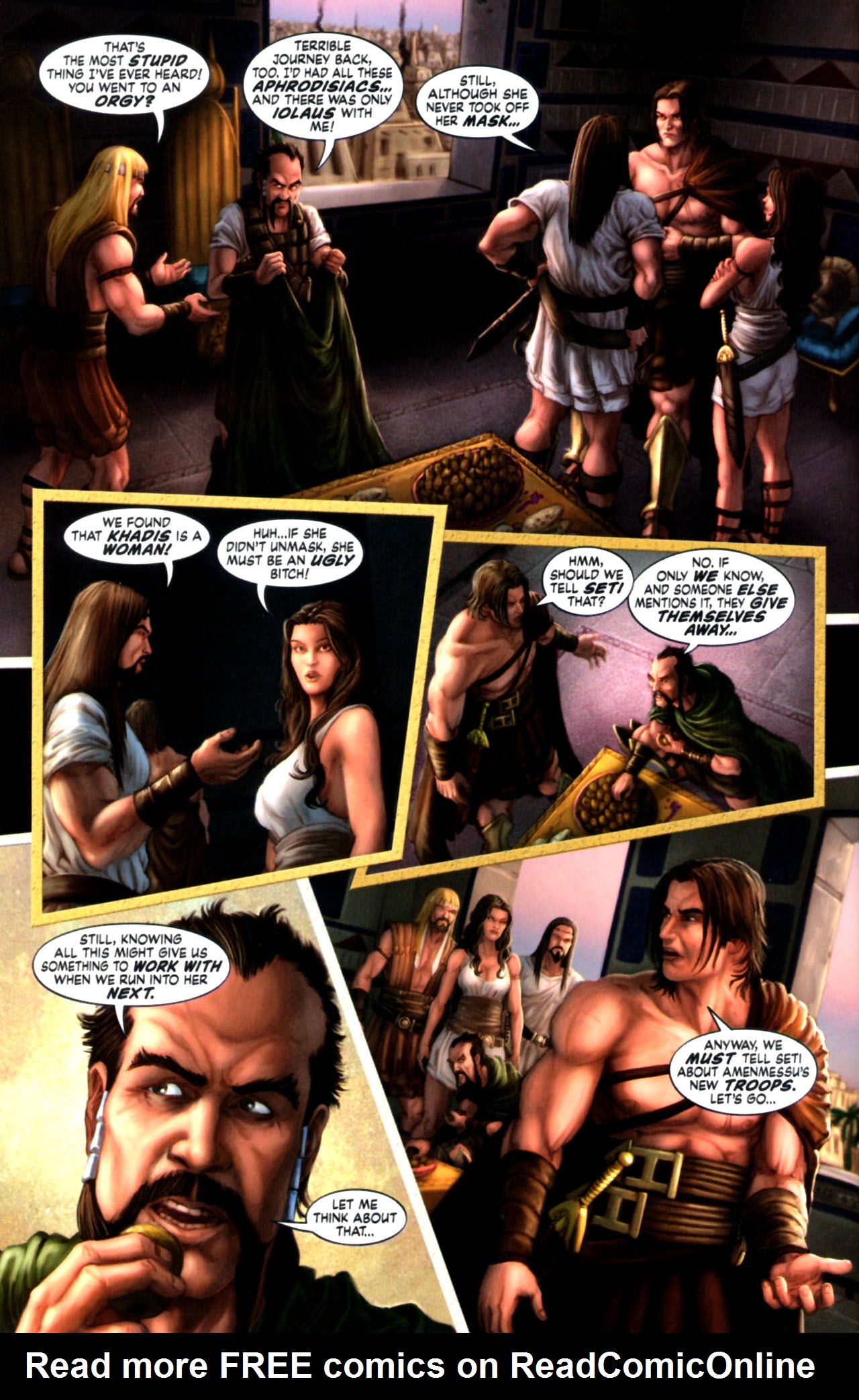 Read online Hercules: The Knives of Kush comic -  Issue #4 - 8