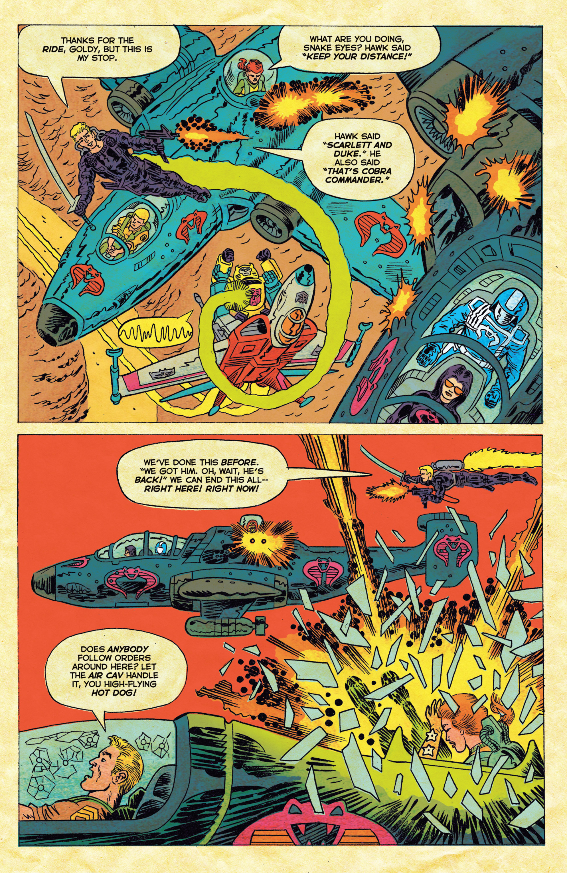 Read online Free Comic Book Day 2014 comic -  Issue # The Transformers vs. G.I. Joe 00 - 12