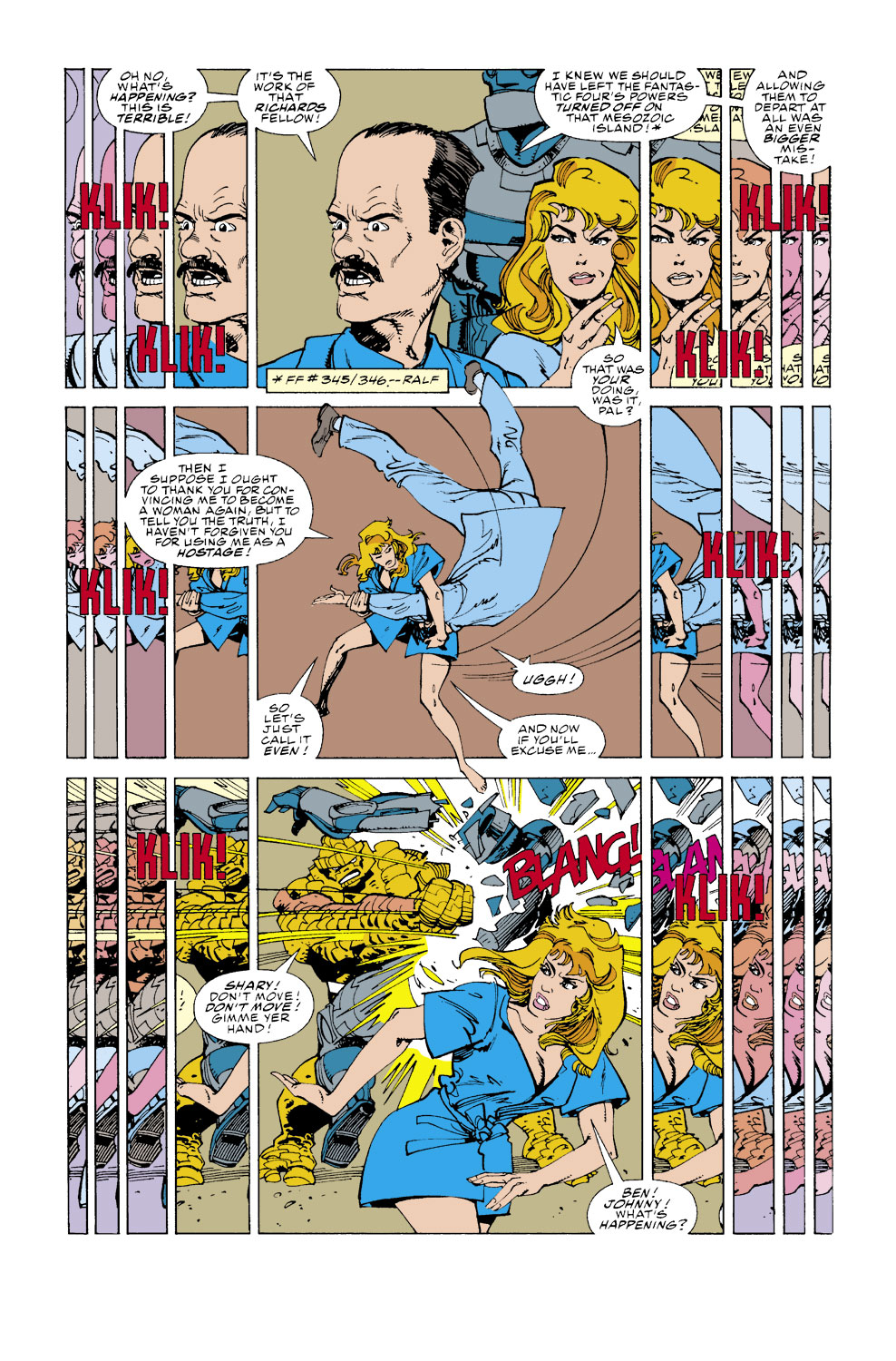 Read online Fantastic Four (1961) comic -  Issue #354 - 10