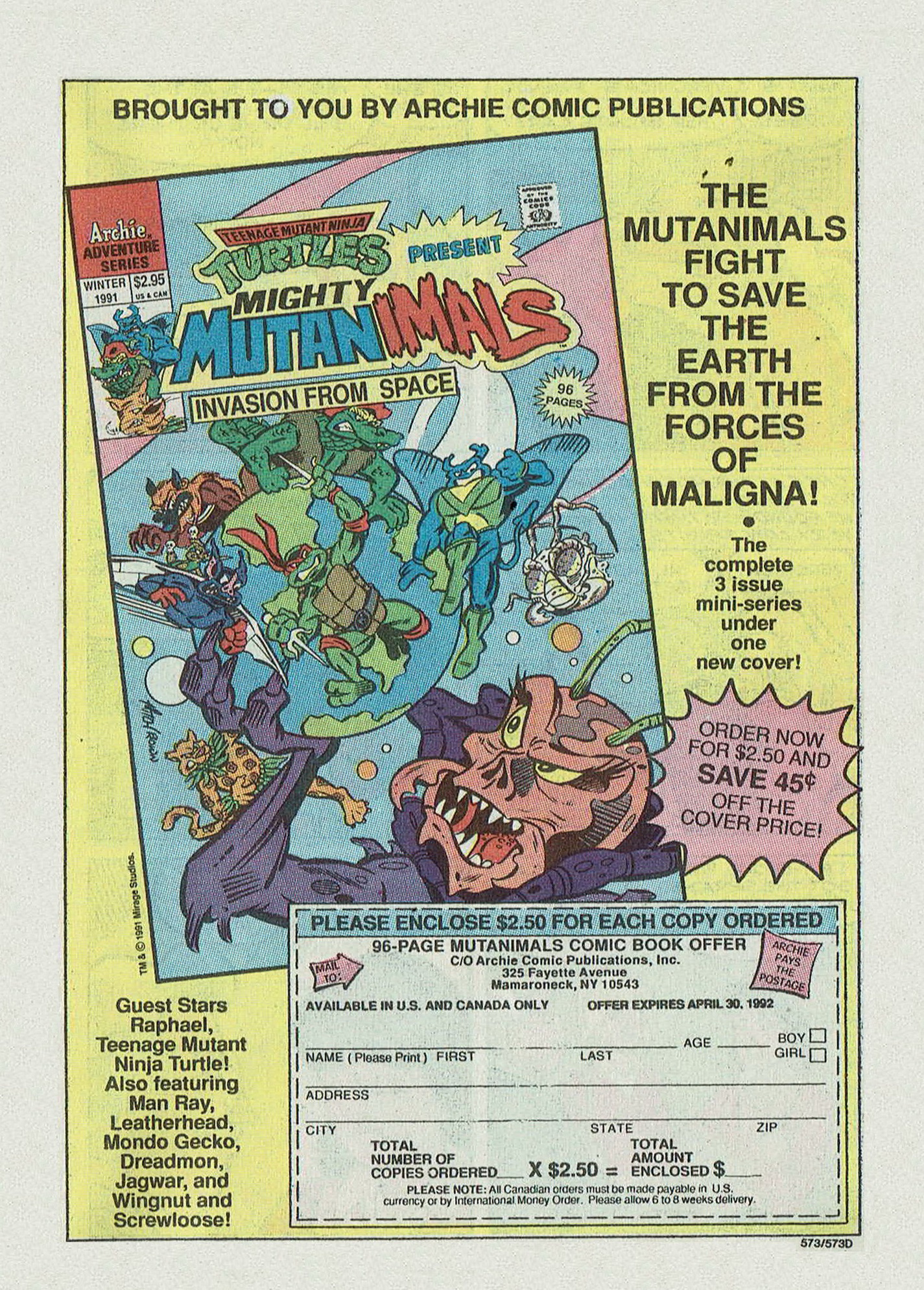 Read online Archie Annual Digest Magazine comic -  Issue #60 - 121
