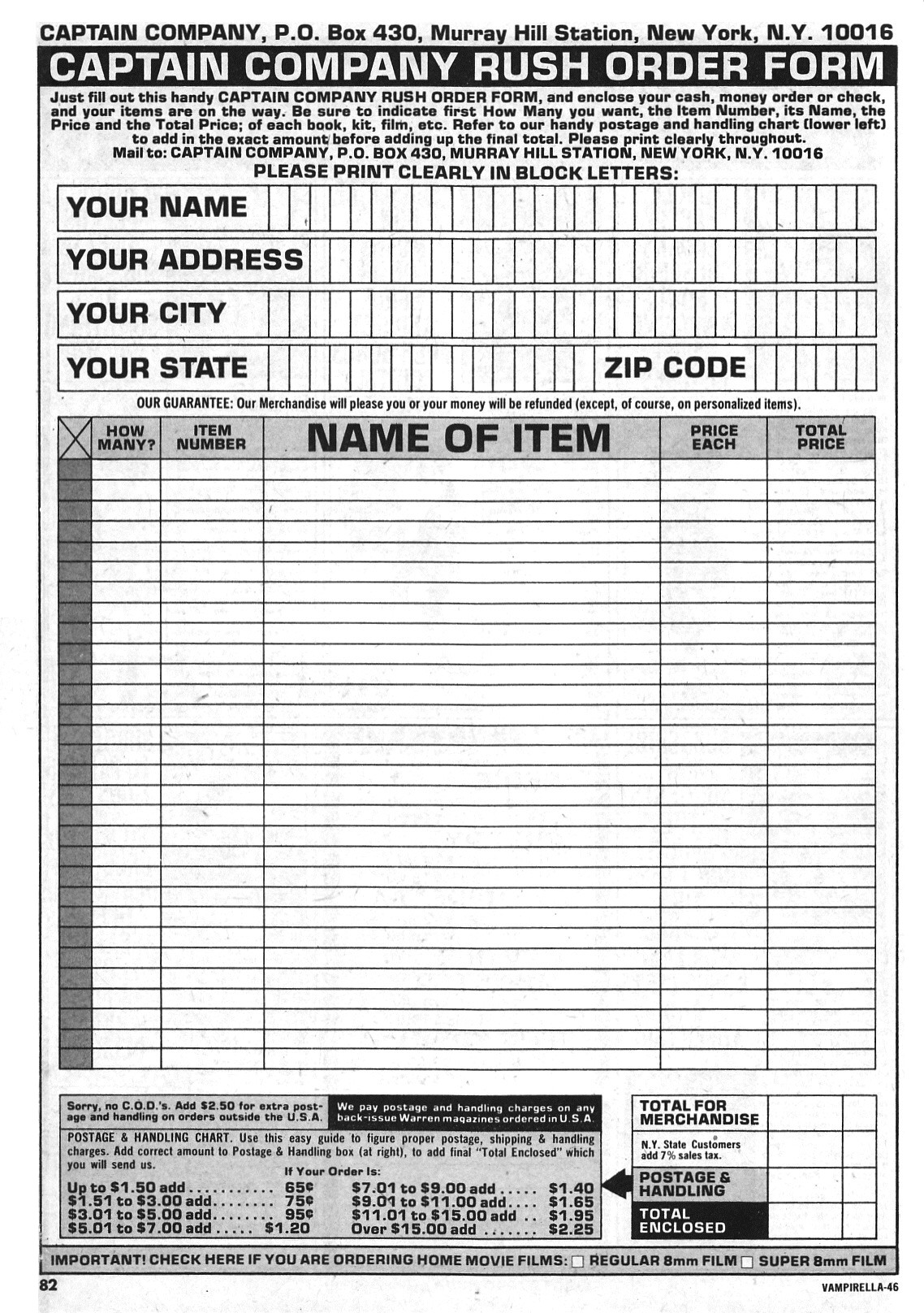 Read online Vampirella (1969) comic -  Issue #46 - 82