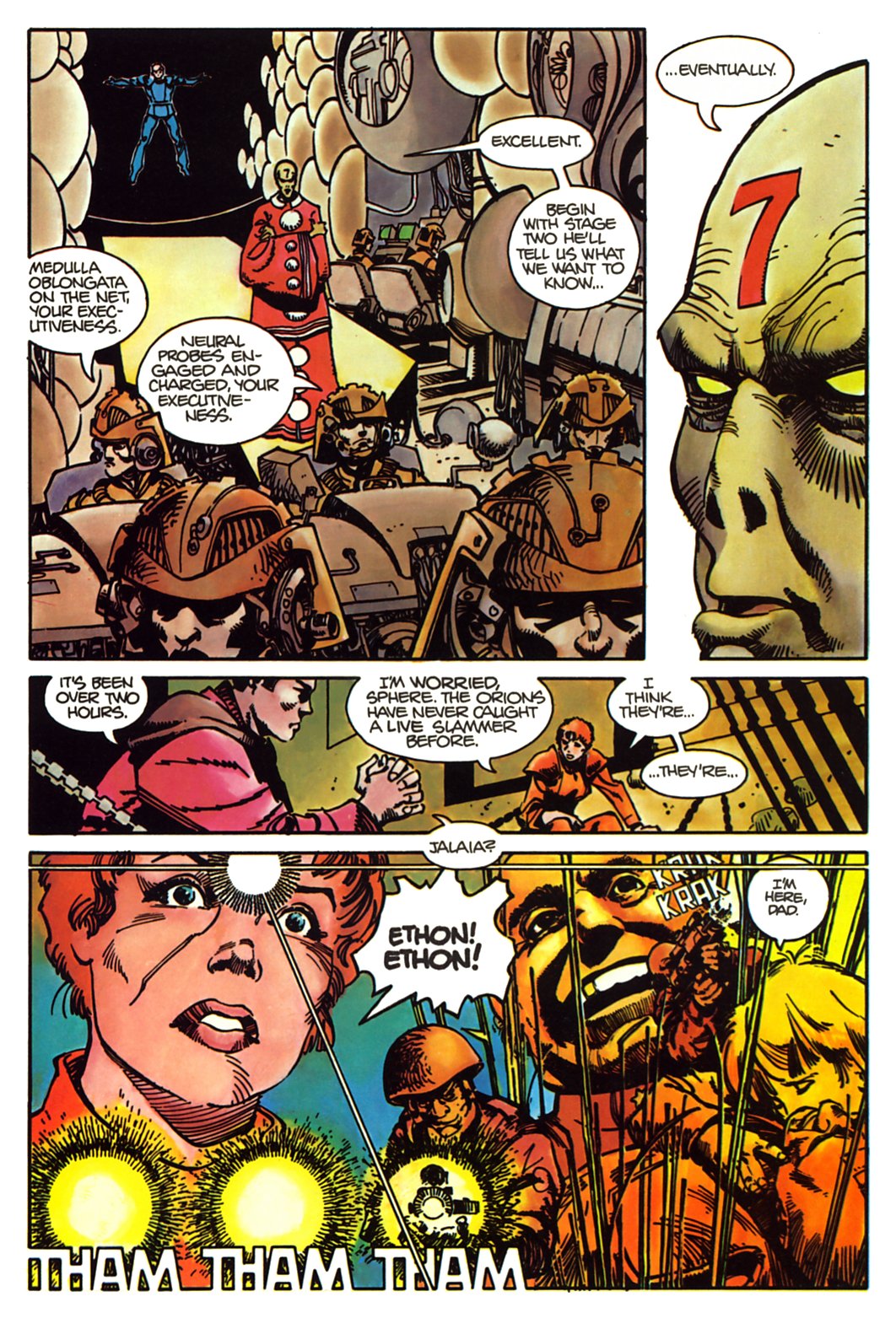 Read online Marvel Graphic Novel comic -  Issue #6 - The Star Slammers - 31