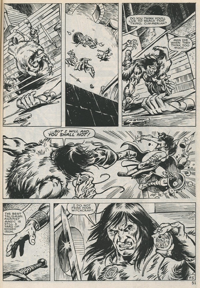 Read online The Savage Sword Of Conan comic -  Issue #130 - 51