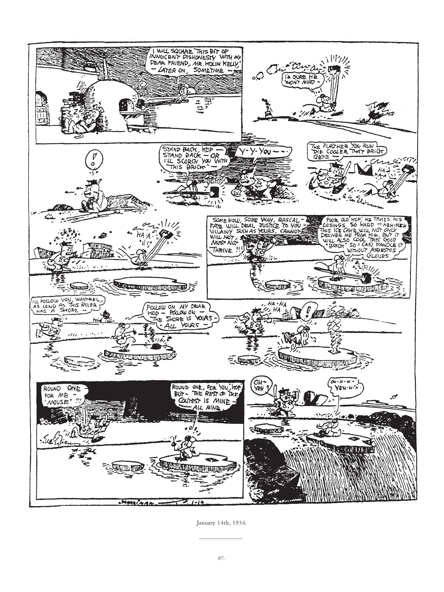 Read online Krazy & Ignatz comic -  Issue # TPB 8 - 86
