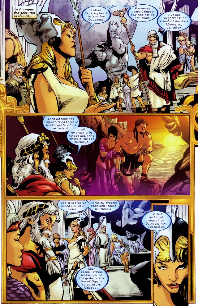 Read online The Odyssey comic -  Issue #1 - 19