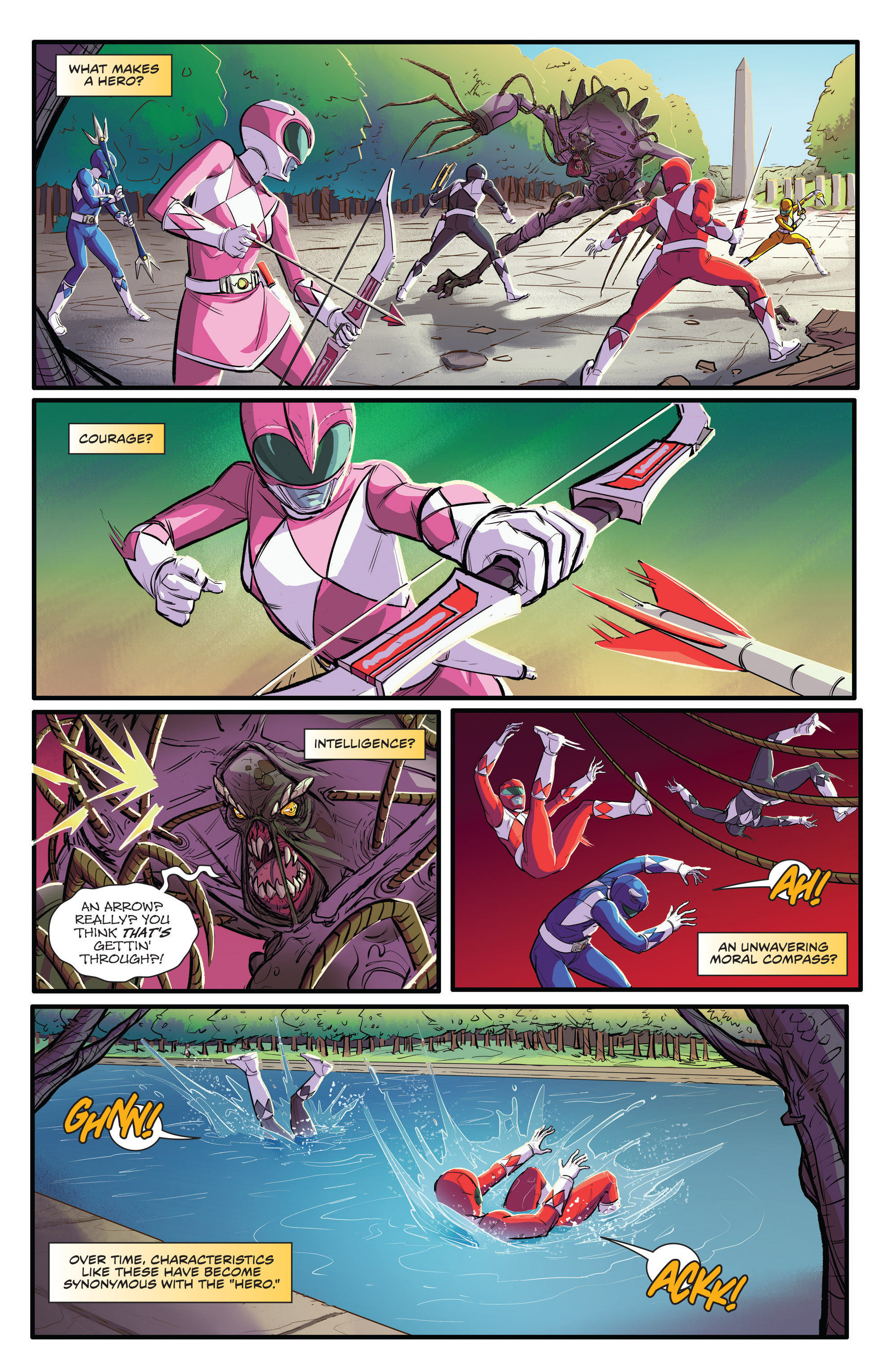 Read online Mighty Morphin Power Rangers comic -  Issue #10 - 3