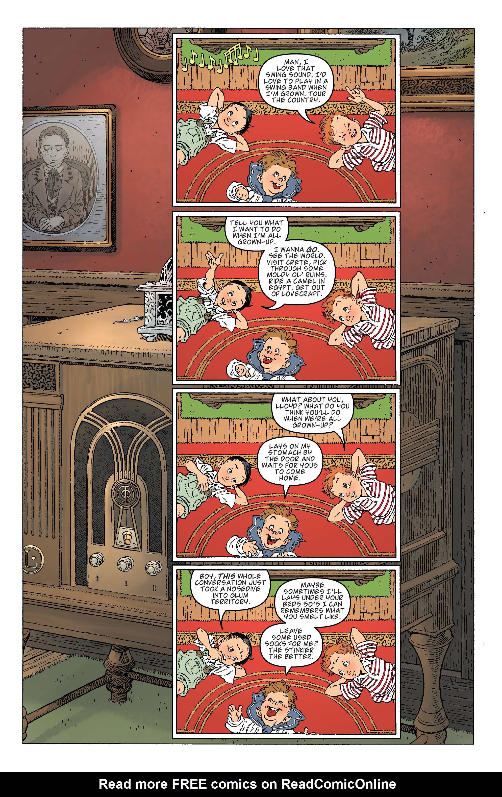 Read online Locke and Key: Dog Days comic -  Issue # Full - 8