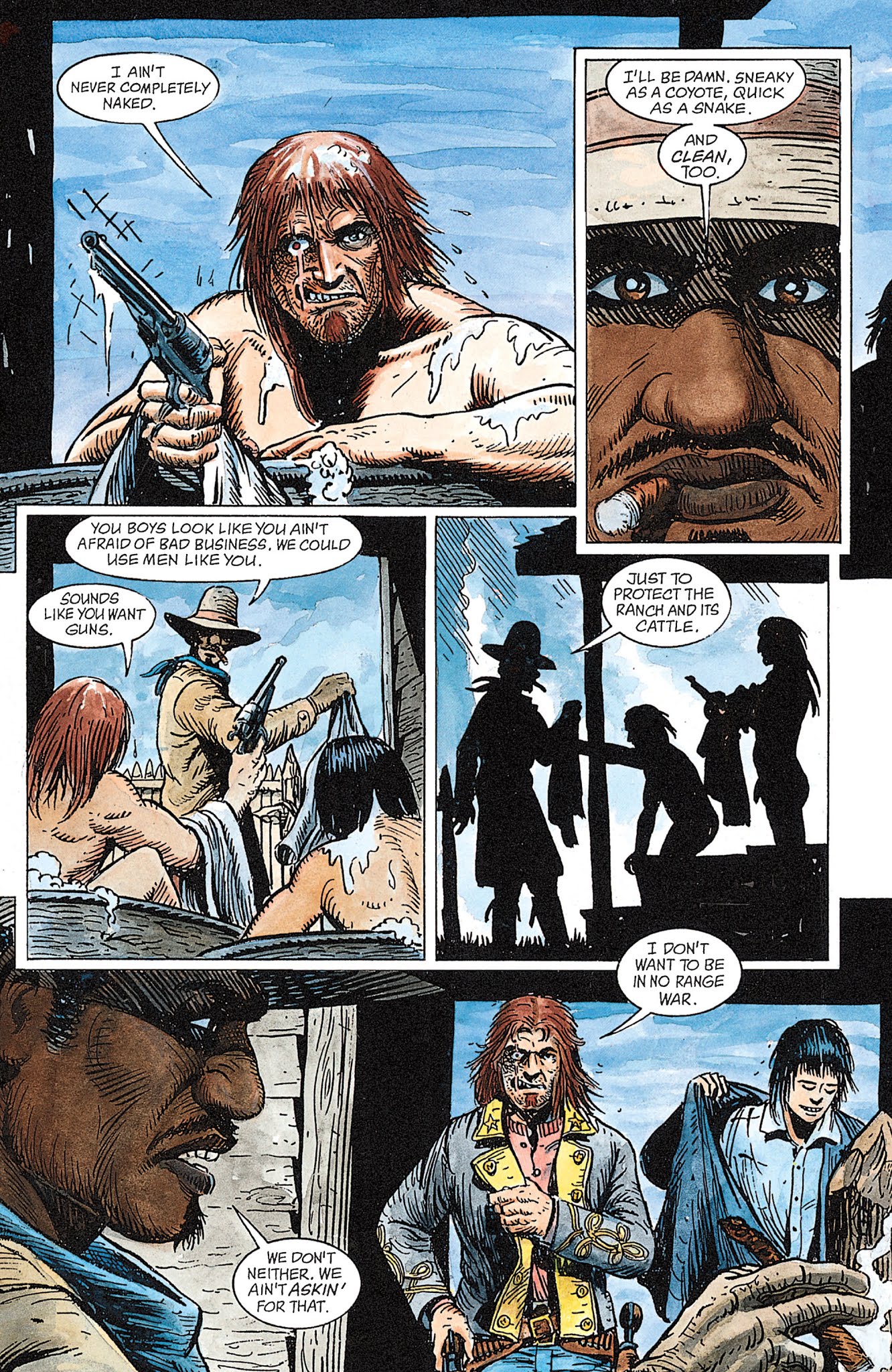 Read online Jonah Hex: Shadows West comic -  Issue # TPB (Part 3) - 14
