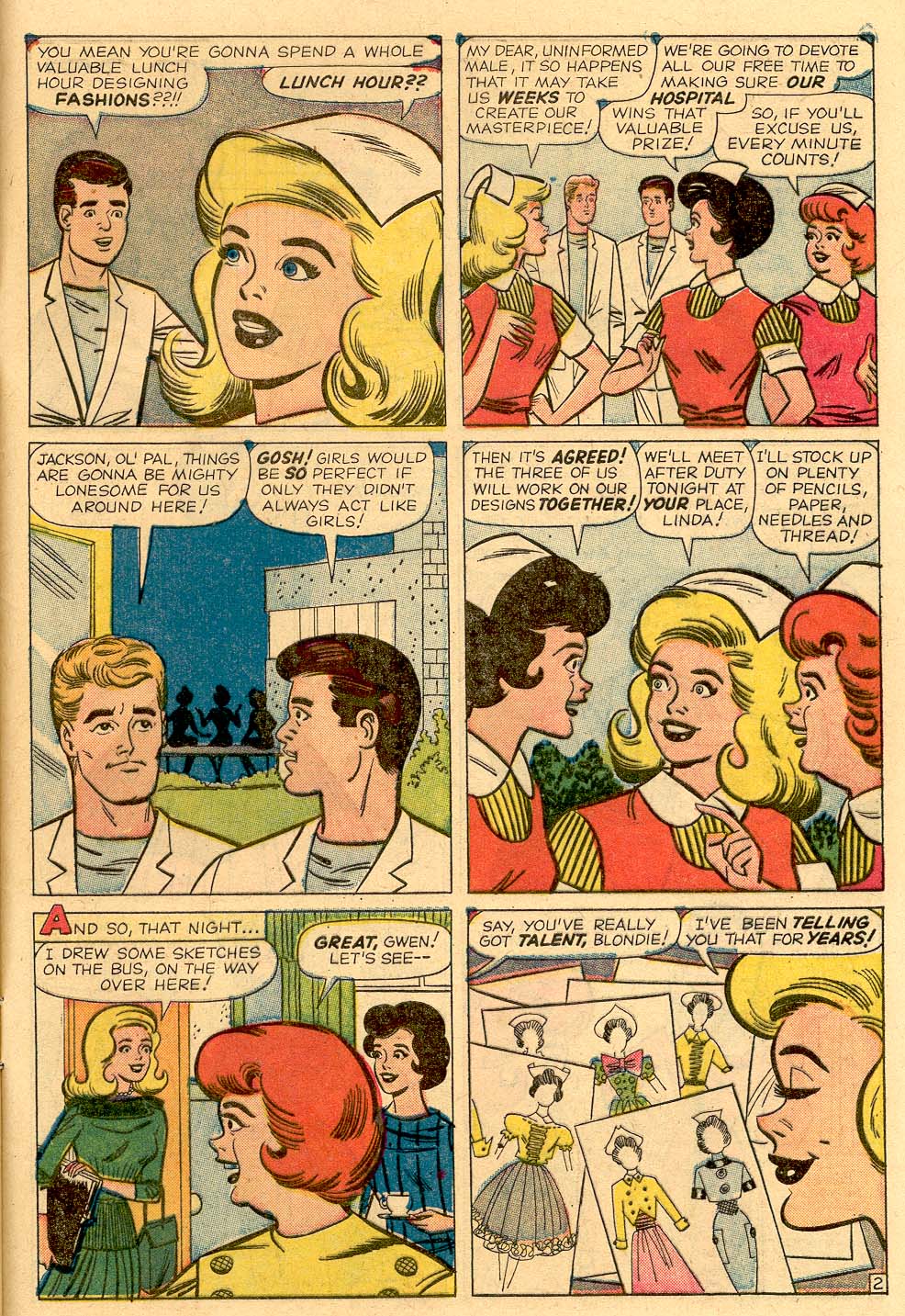 Read online Linda Carter, Student Nurse comic -  Issue #6 - 28