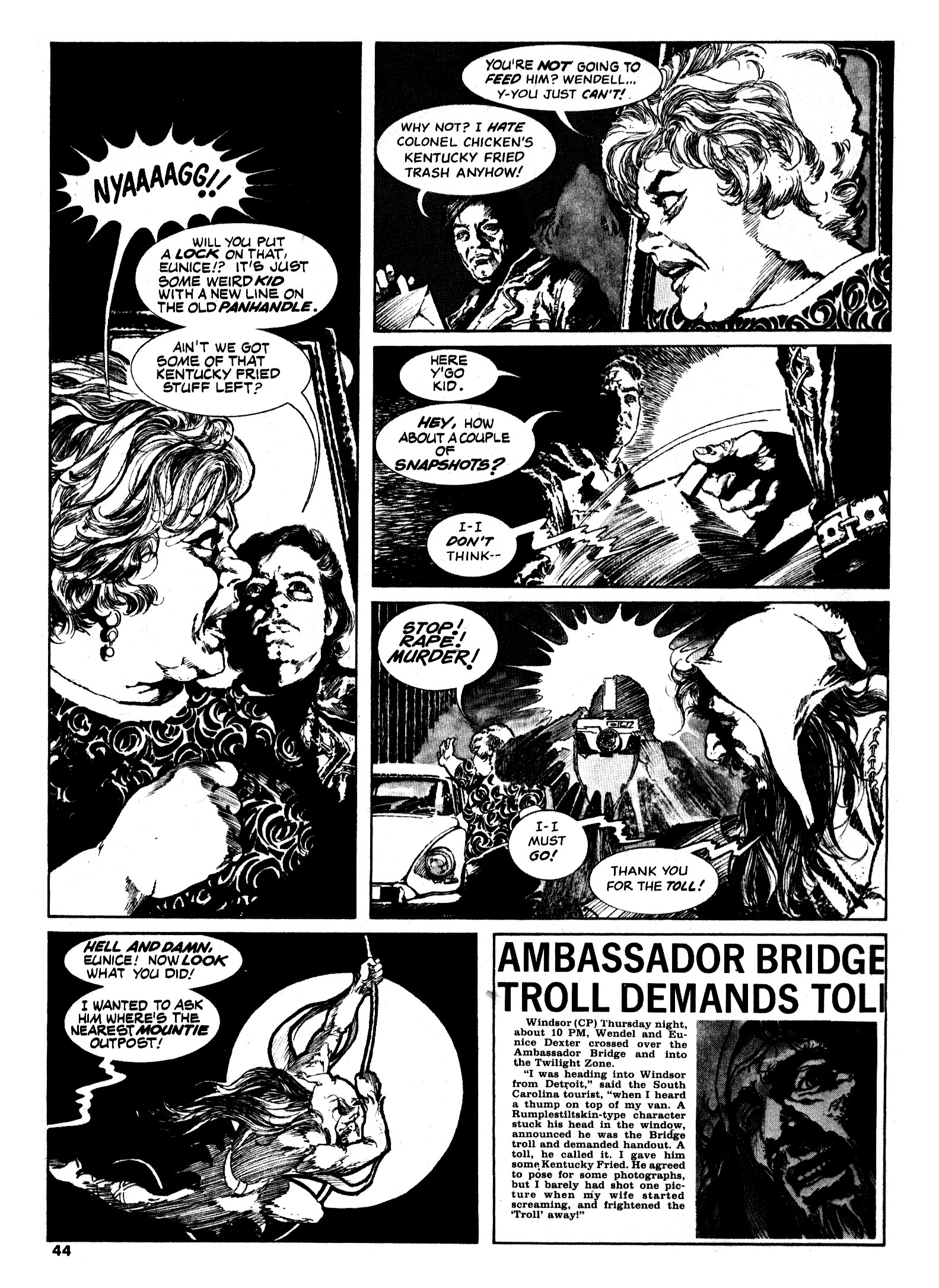 Read online Vampirella (1969) comic -  Issue #44 - 44