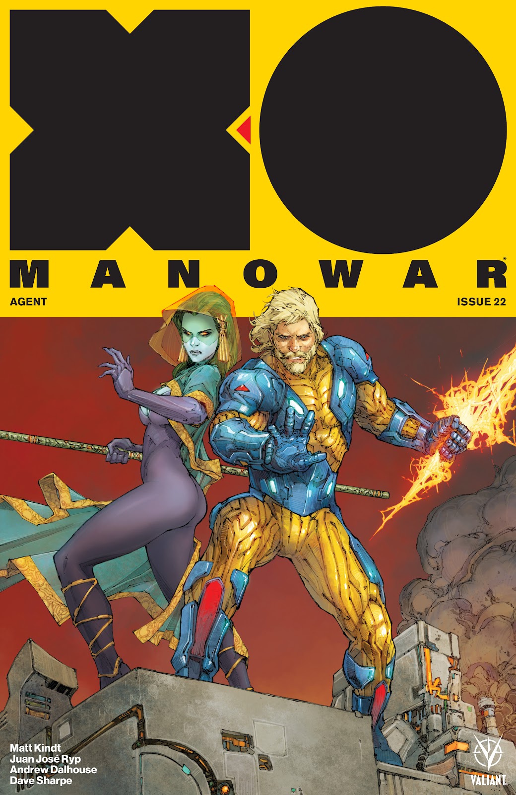 X-O Manowar (2017) issue 22 - Page 1