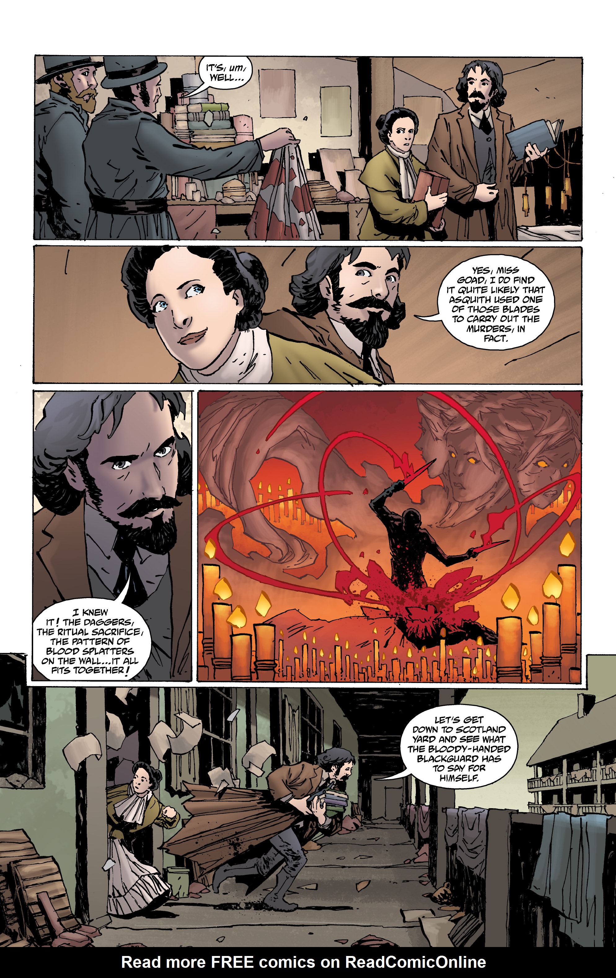Read online Witchfinder: The Reign of Darkness comic -  Issue #1 - 18