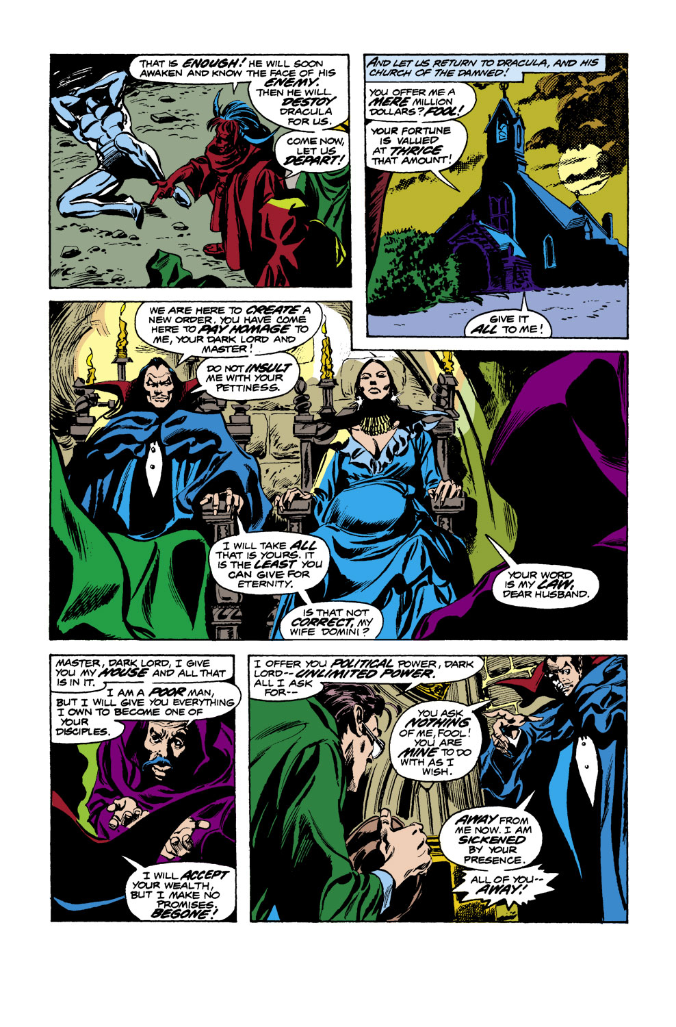 Read online Tomb of Dracula (1972) comic -  Issue #50 - 9