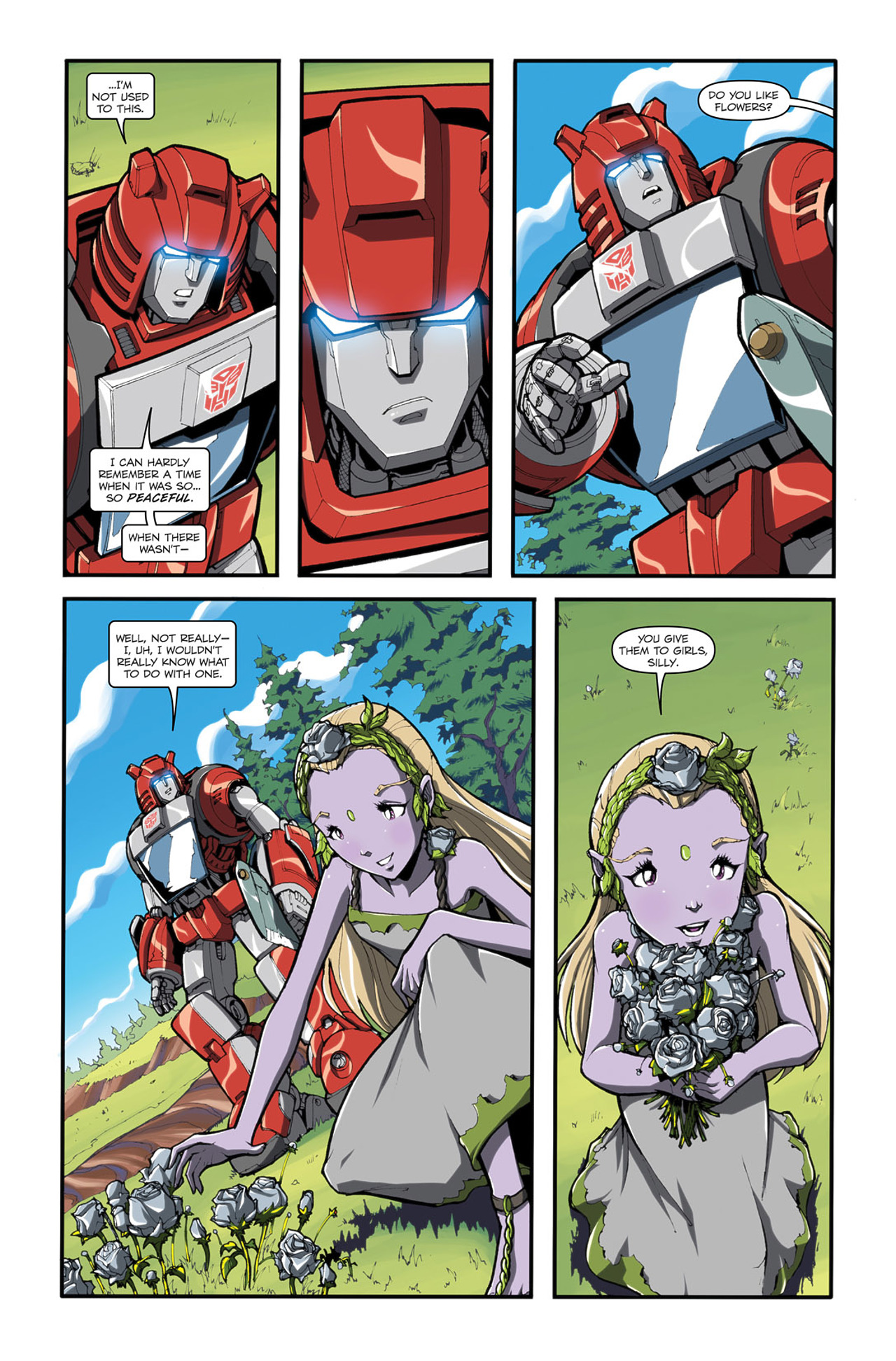 Read online Transformers Spotlight: Cliffjumper comic -  Issue # Full - 13