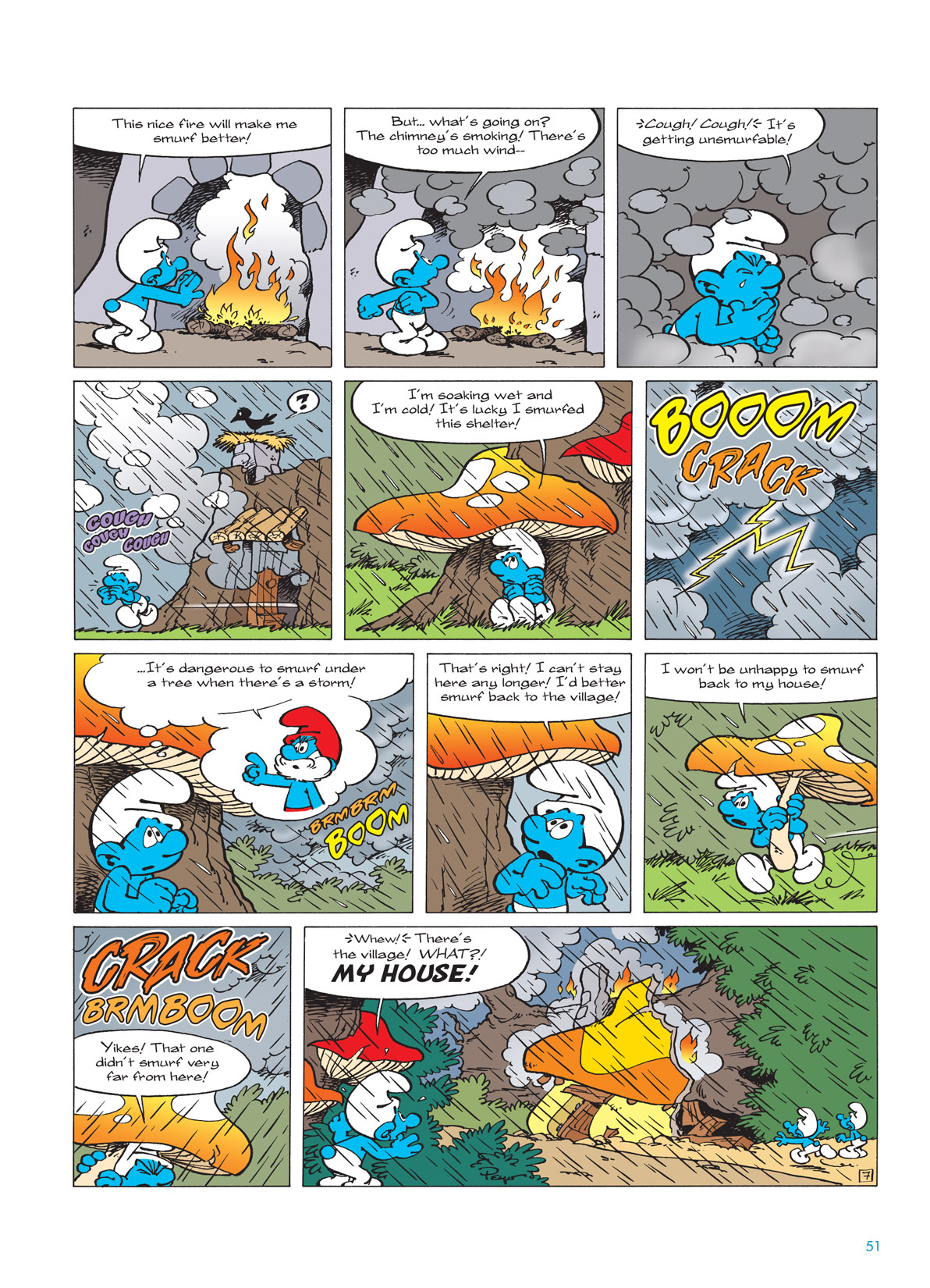 Read online The Smurfs comic -  Issue #1 - 51