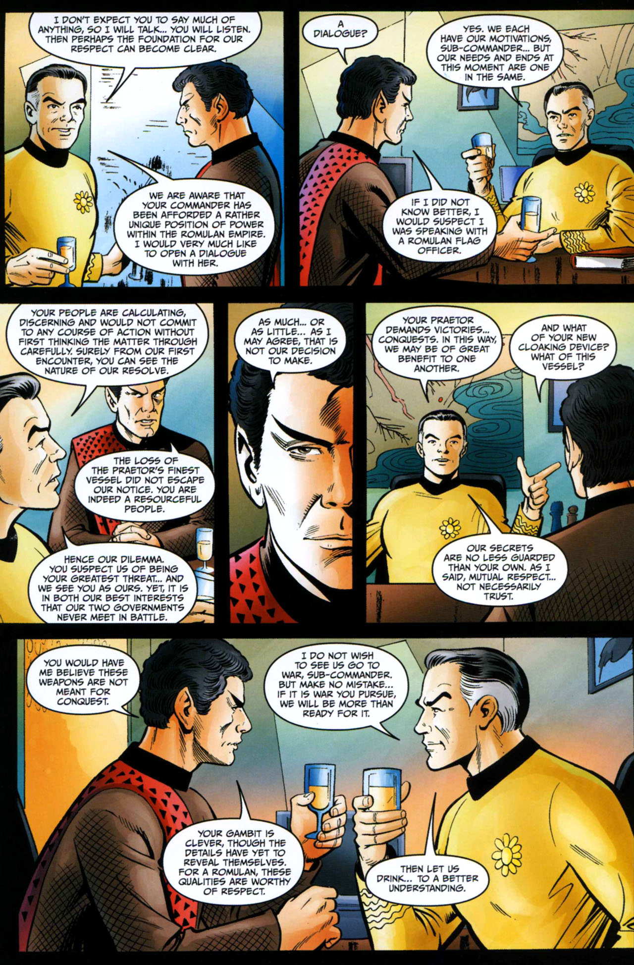 Read online Star Trek Year Four: The Enterprise Experiment comic -  Issue #4 - 11