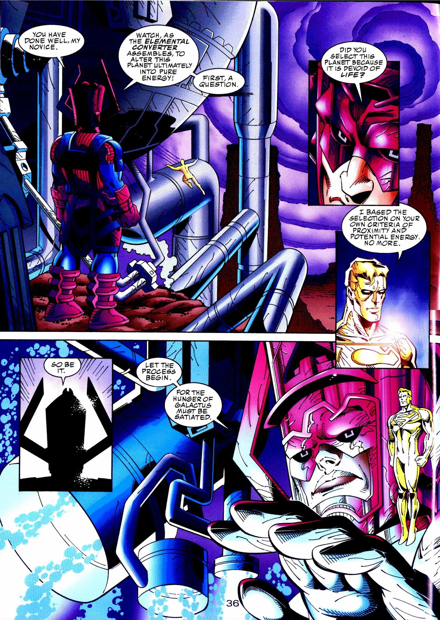 Read online Superman/Fantastic Four comic -  Issue # Full - 33