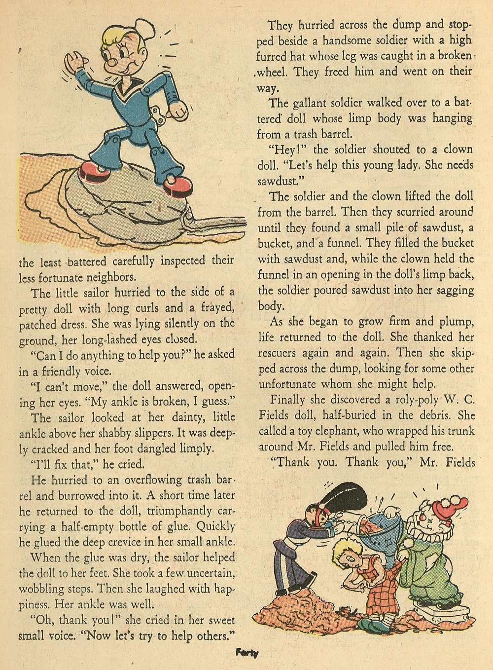 Read online Walt Disney's Comics and Stories comic -  Issue #15 - 42