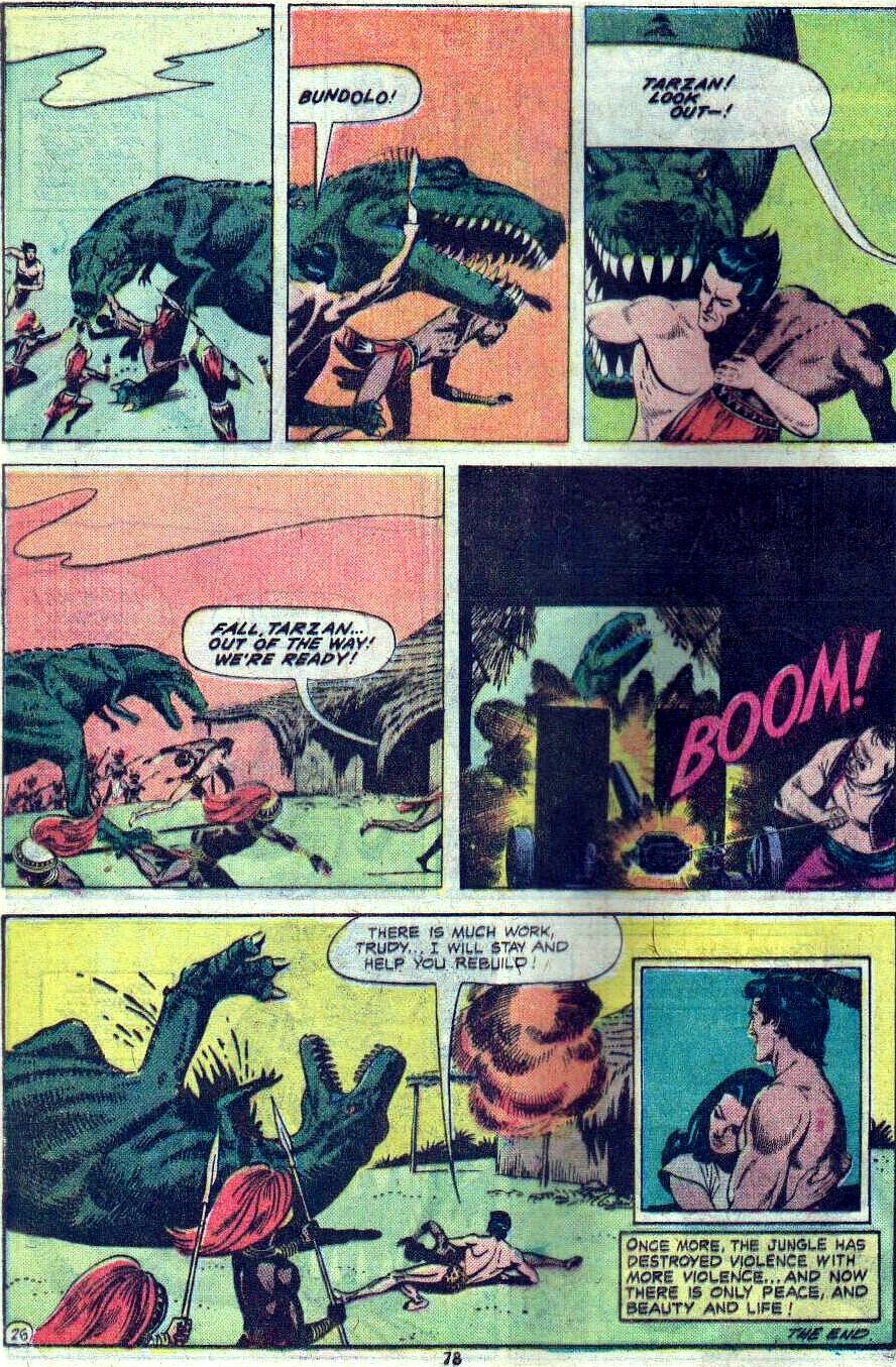 Read online Tarzan (1972) comic -  Issue #234 - 67