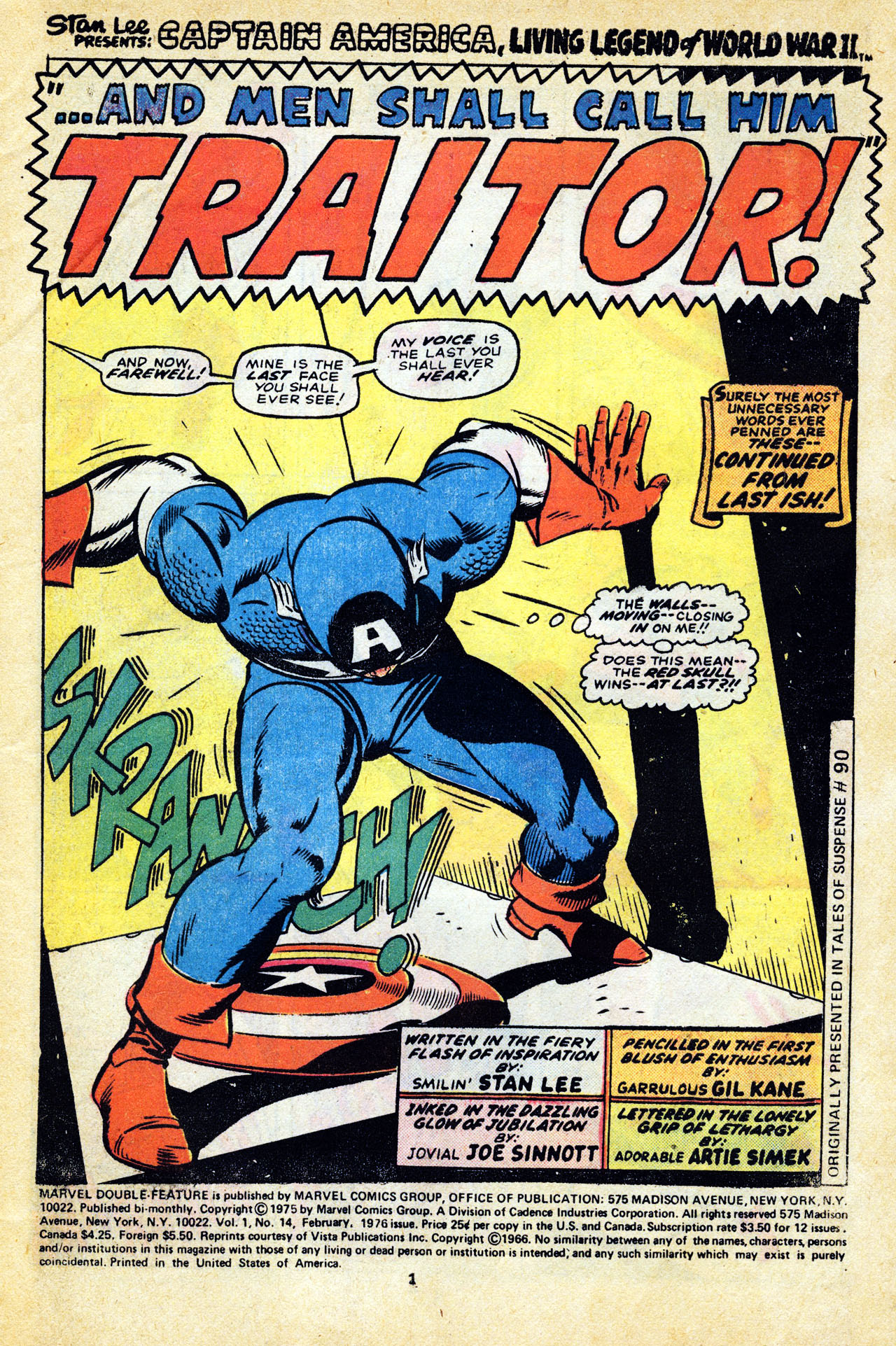 Read online Marvel Double Feature comic -  Issue #14 - 3