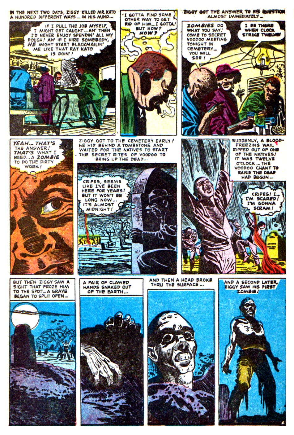 Read online Mystic (1951) comic -  Issue #25 - 4