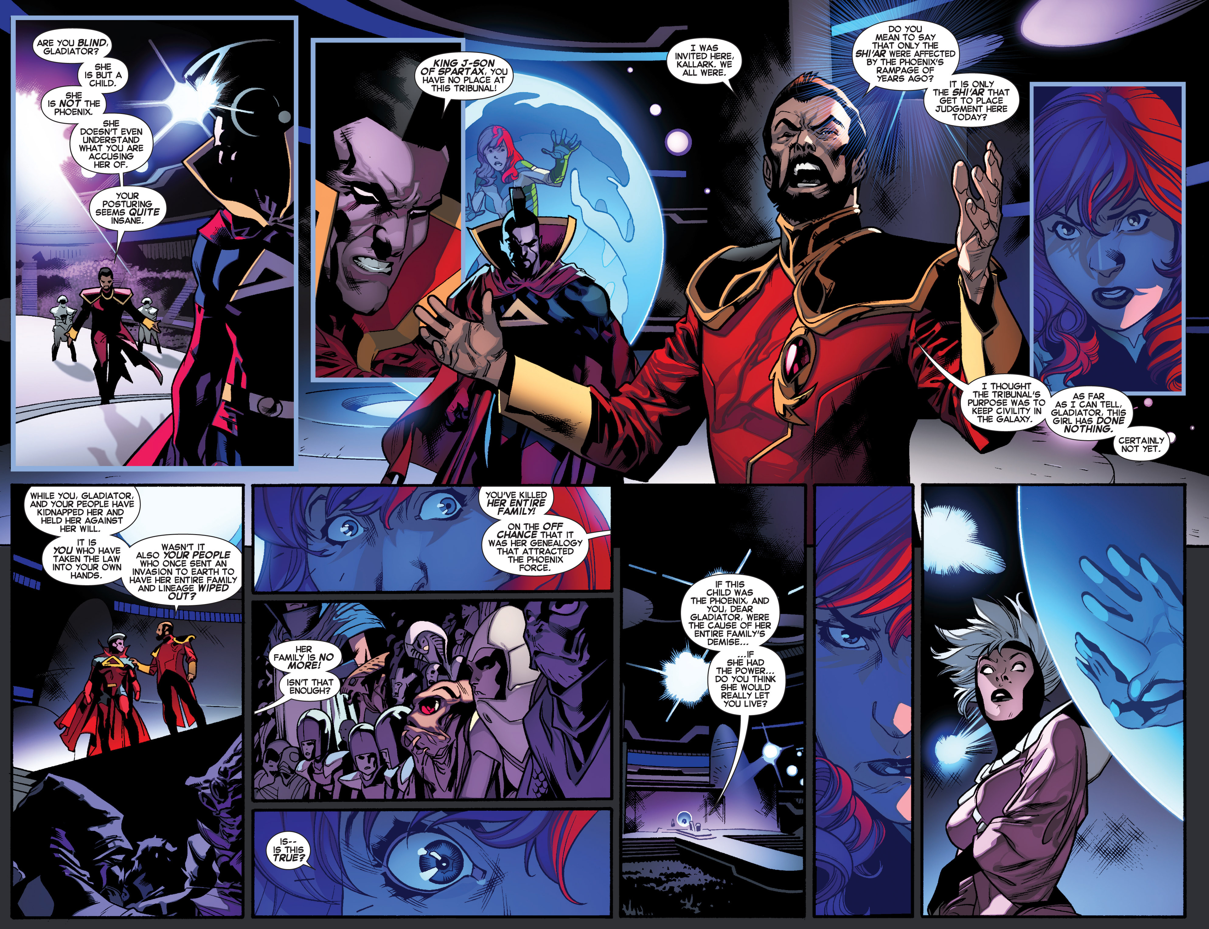 Read online Guardians of the Galaxy/All-New X-Men: The Trial of Jean Grey comic -  Issue # TPB - 83