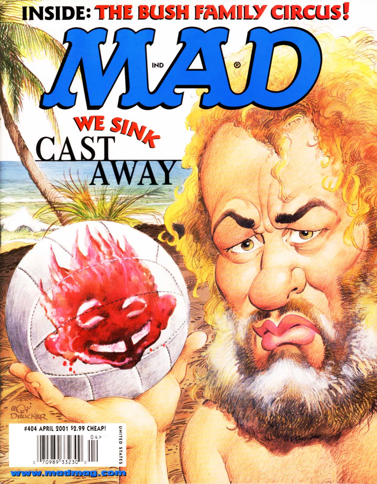 Read online MAD comic -  Issue #404 - 1