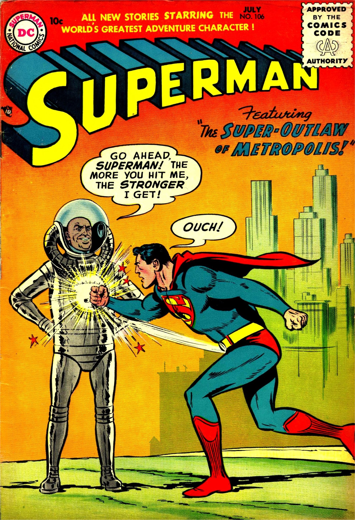 Read online Superman (1939) comic -  Issue #106 - 1