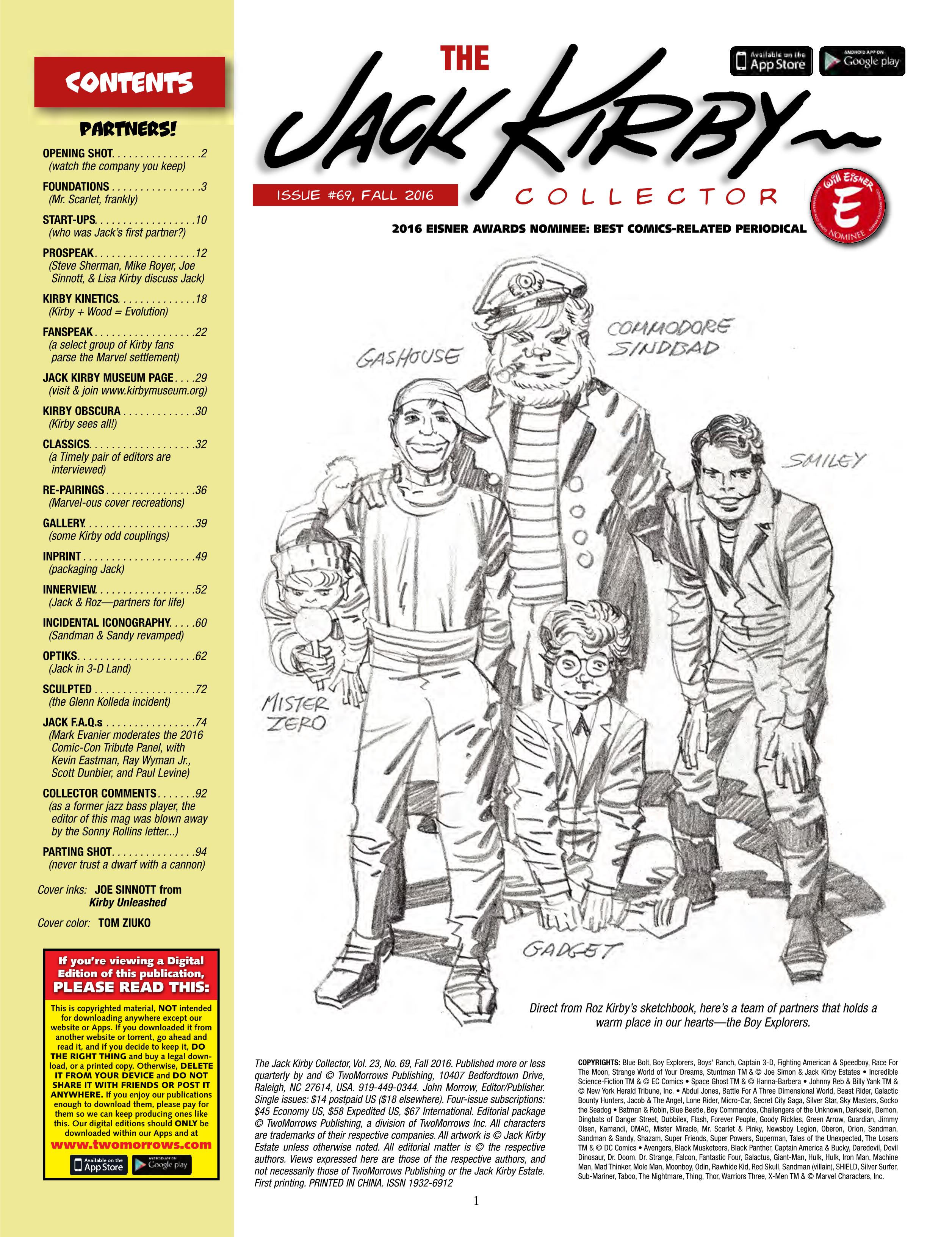 Read online The Jack Kirby Collector comic -  Issue #69 - 3