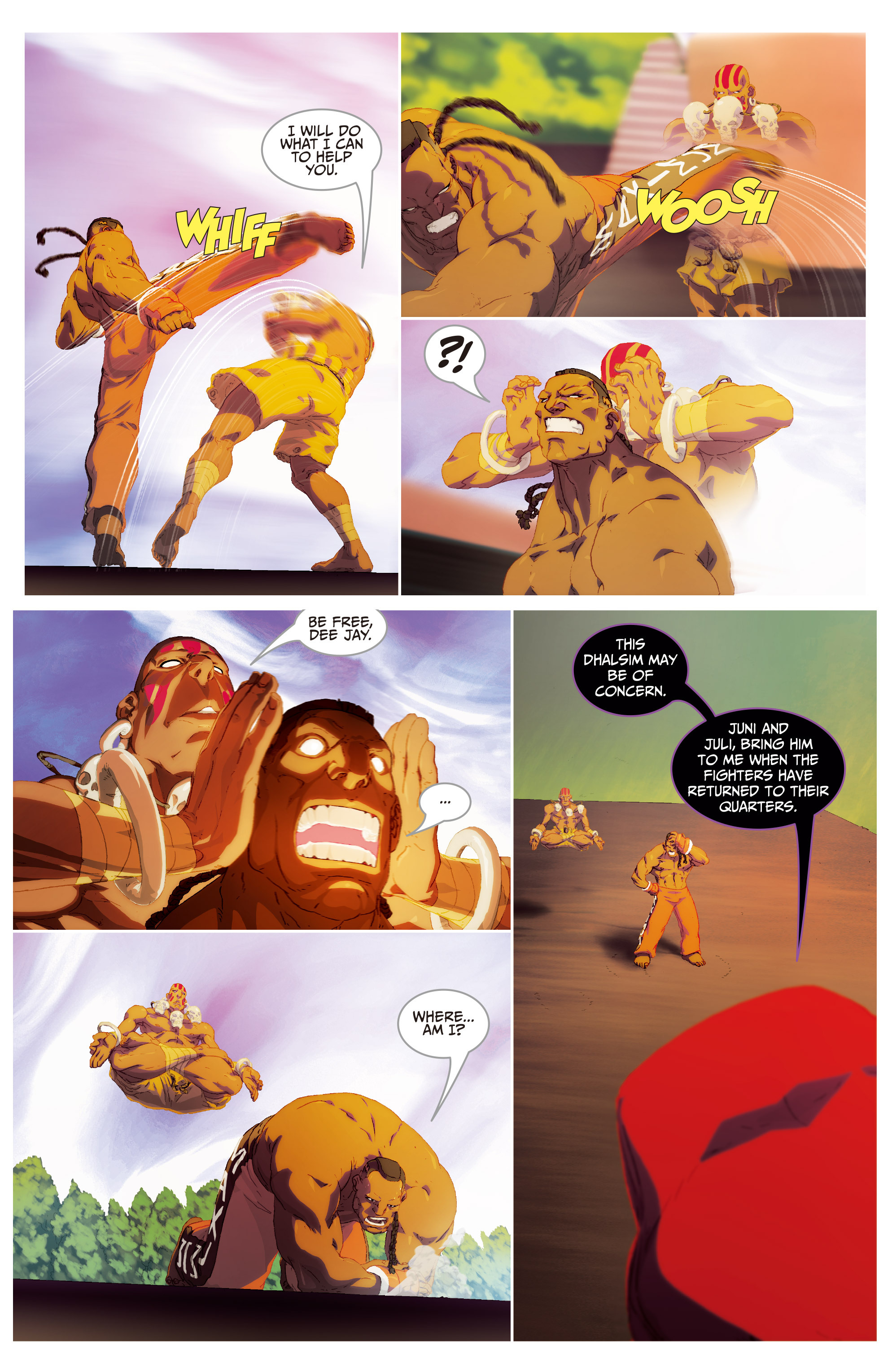 Read online Street Fighter II Turbo comic -  Issue #8 - 17