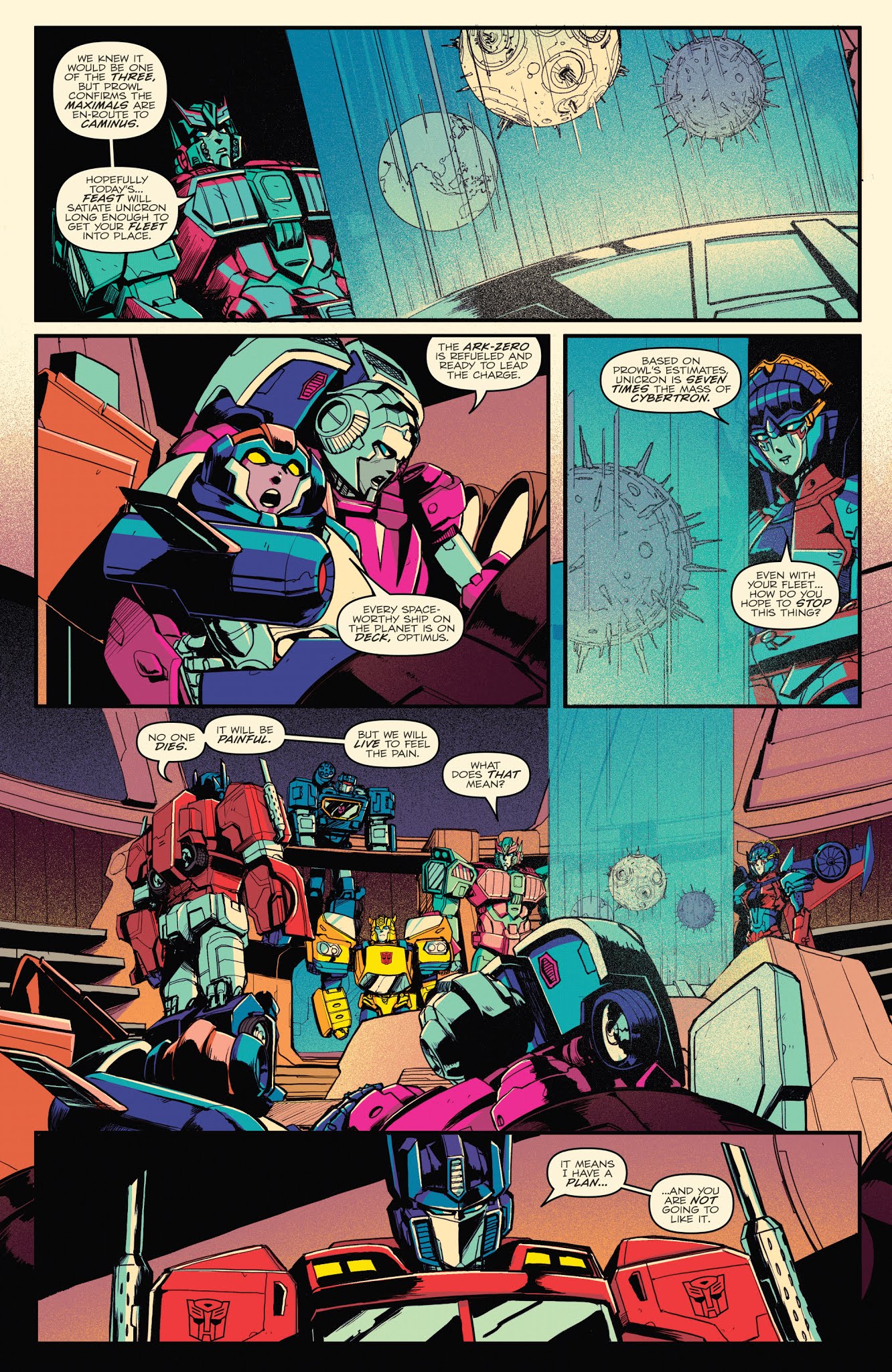 Read online Optimus Prime comic -  Issue #22 - 23