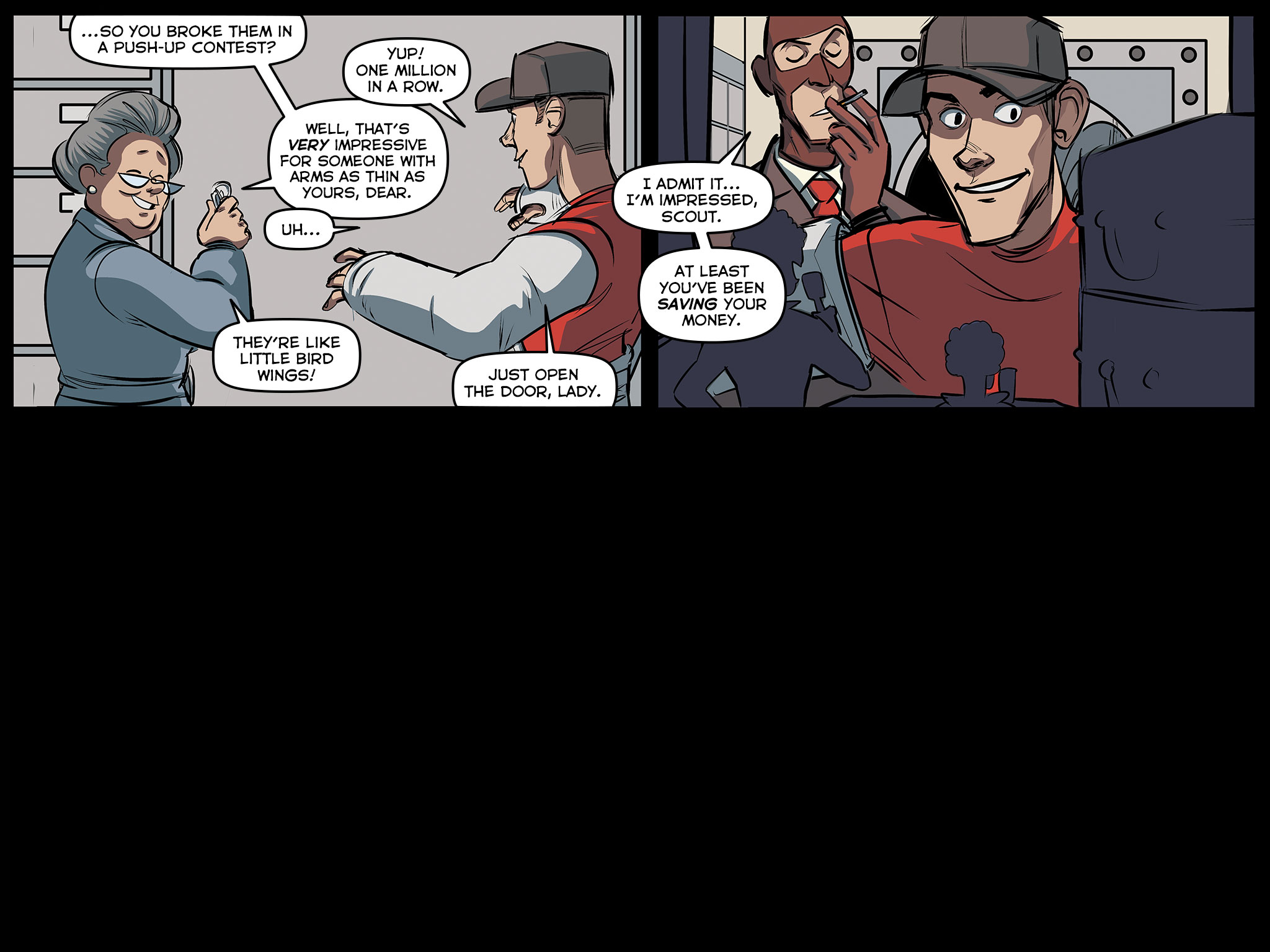 Read online Team Fortress 2 comic -  Issue #2 - 46