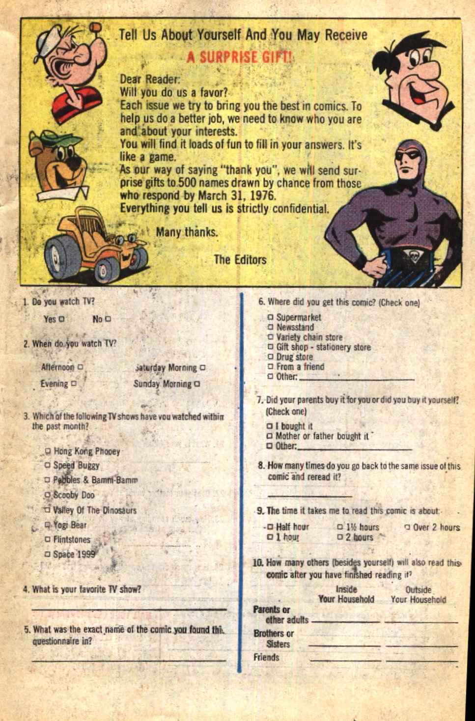 Read online Beyond the Grave (1975) comic -  Issue #6 - 19