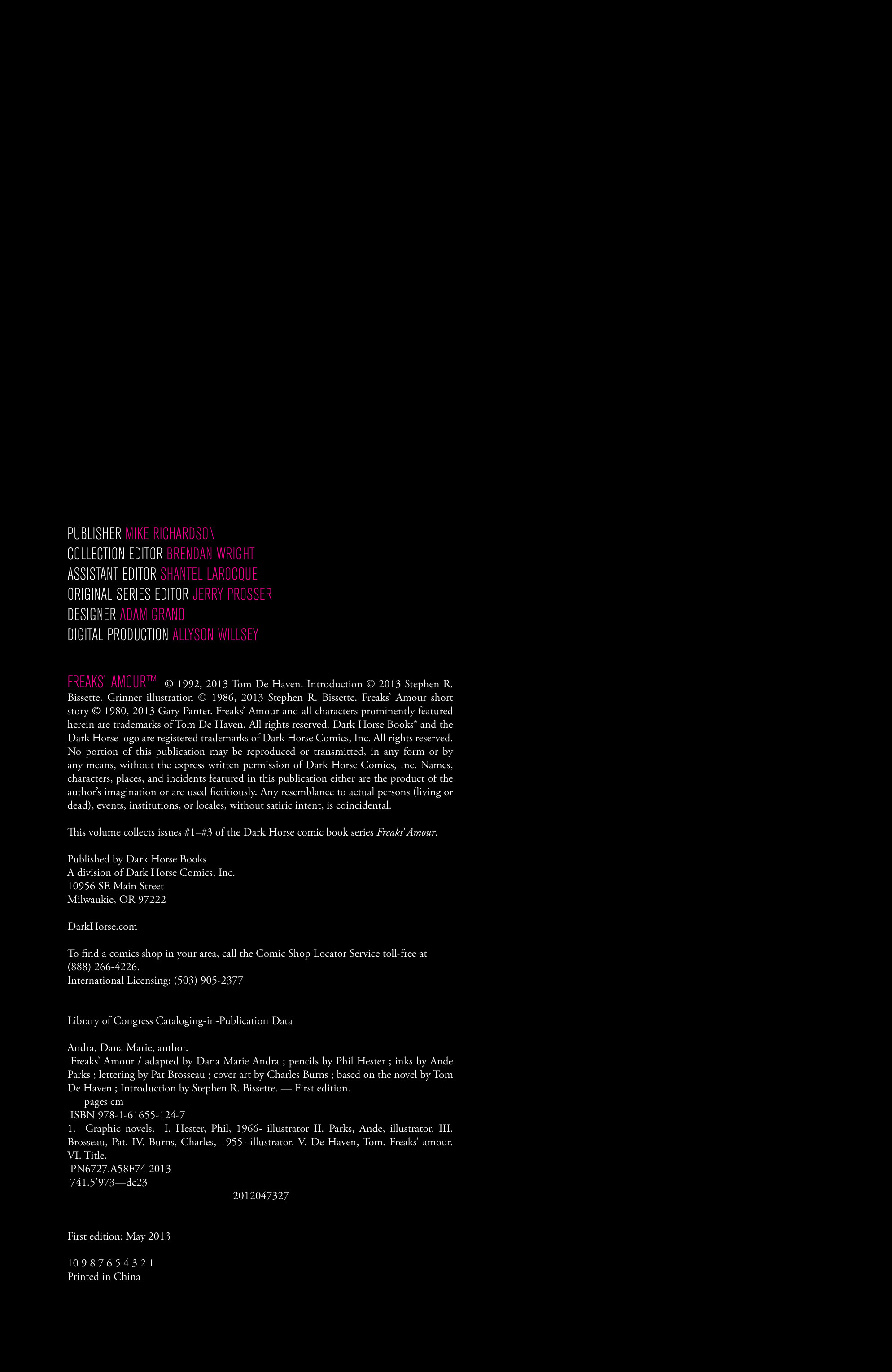 Read online Freaks' Amour comic -  Issue # TPB (Part 1) - 5