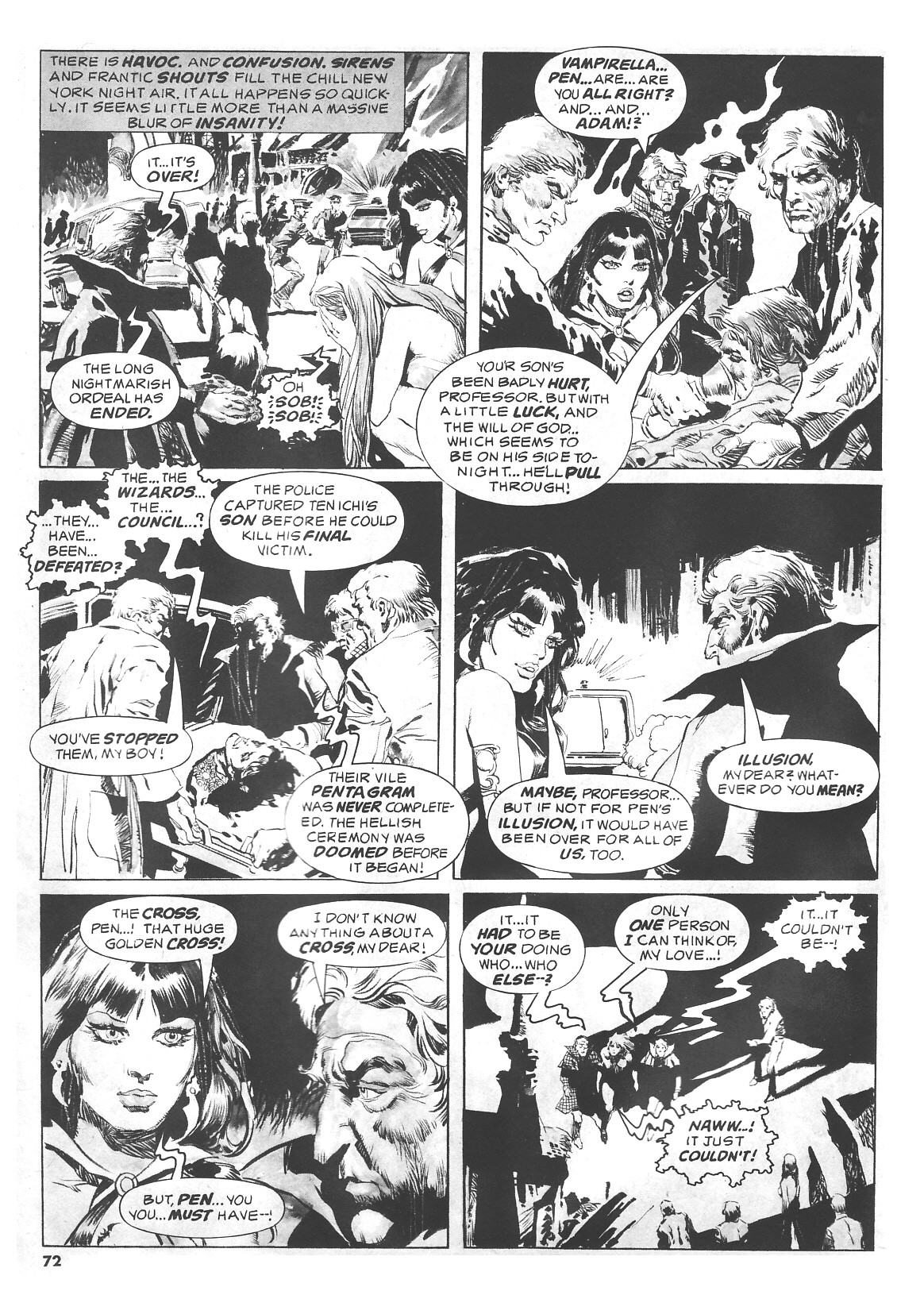 Read online Vampirella (1969) comic -  Issue #73 - 72