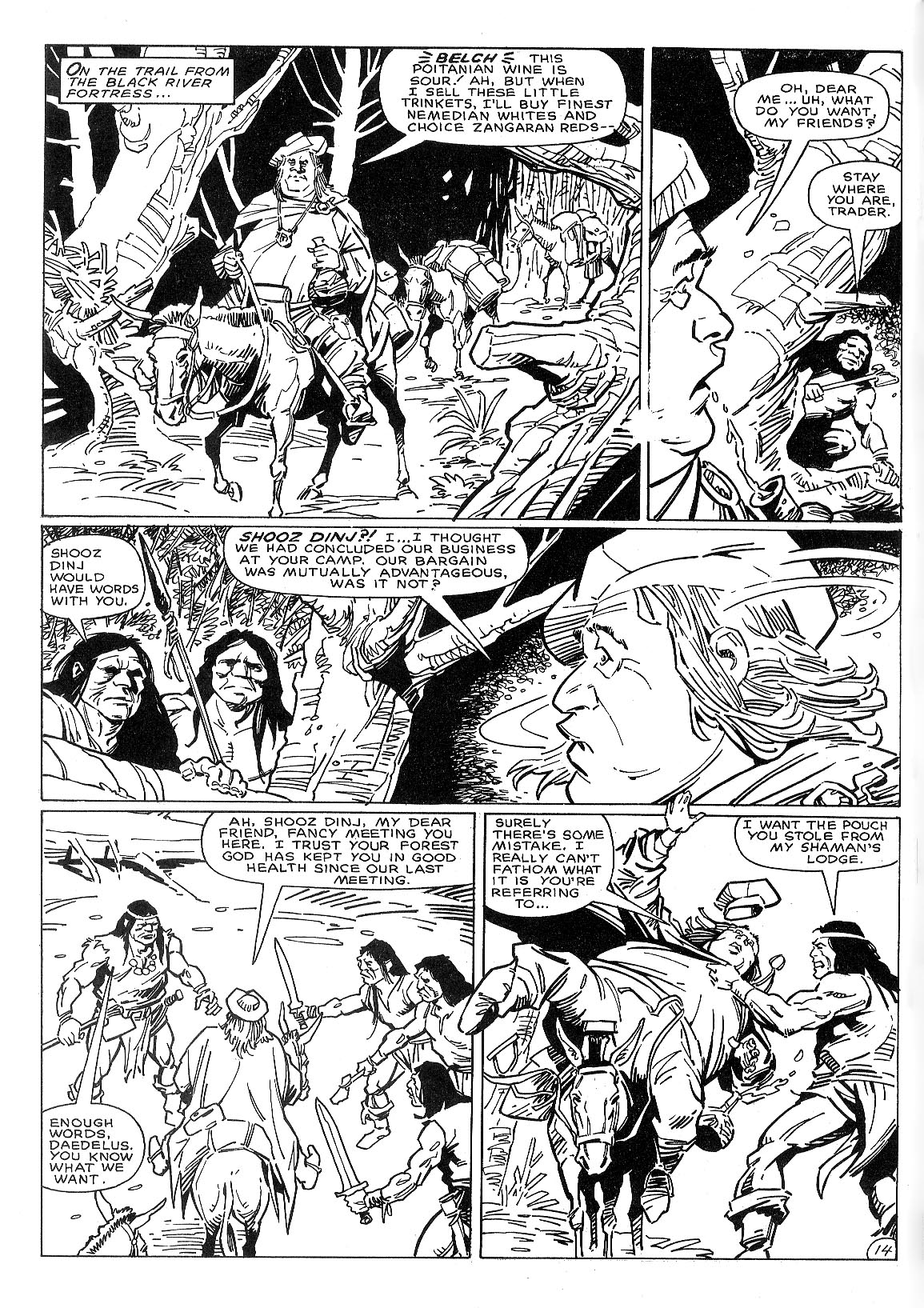 Read online The Savage Sword Of Conan comic -  Issue #143 - 20