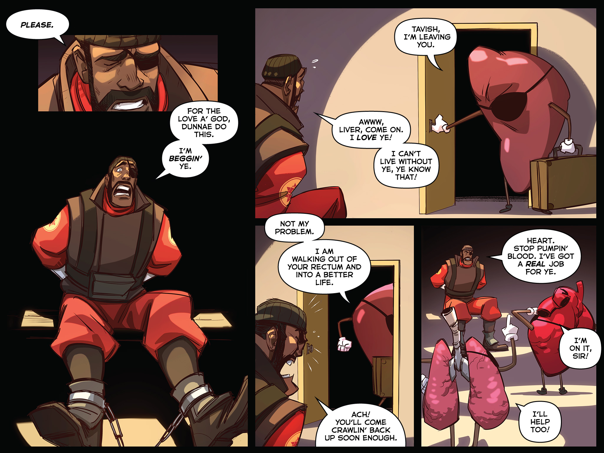 Read online Team Fortress 2 comic -  Issue #5 - 37