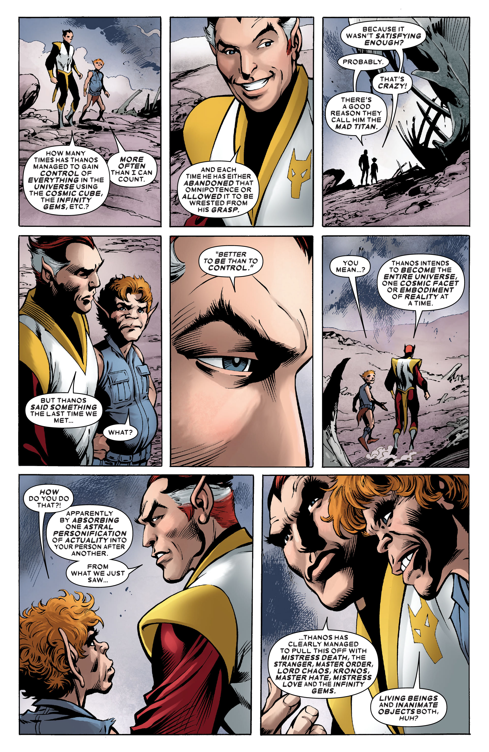 Read online Thanos: The Infinity Saga Omnibus comic -  Issue # TPB (Part 8) - 9
