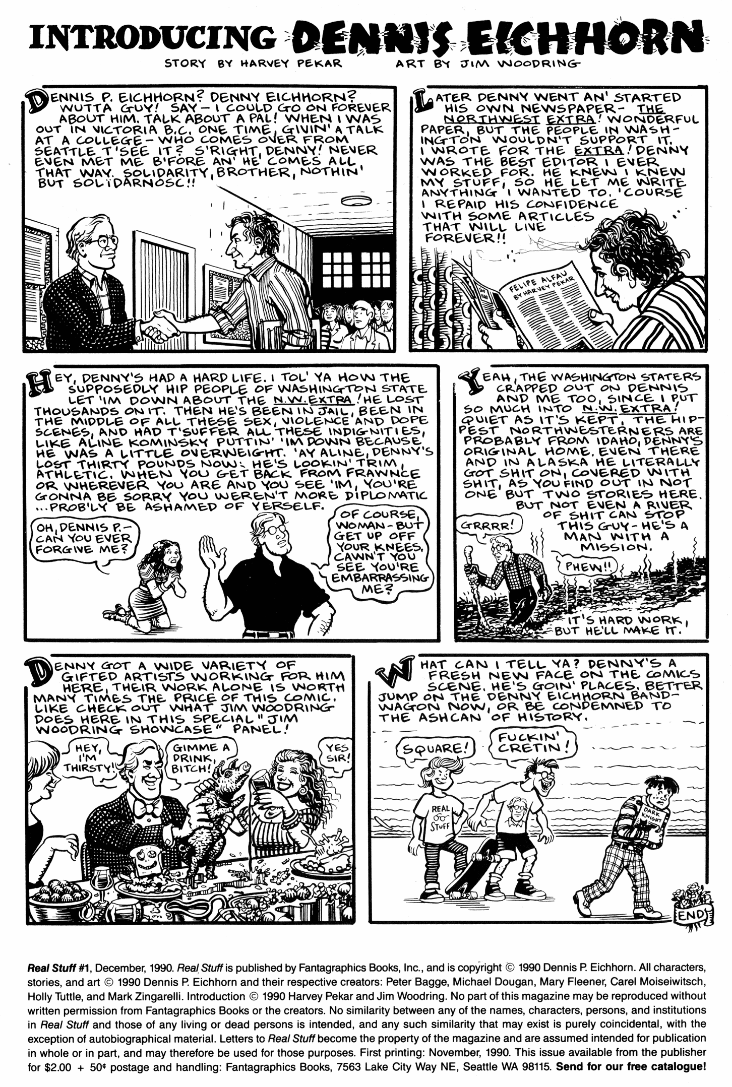 Read online Real Stuff comic -  Issue #1 - 2