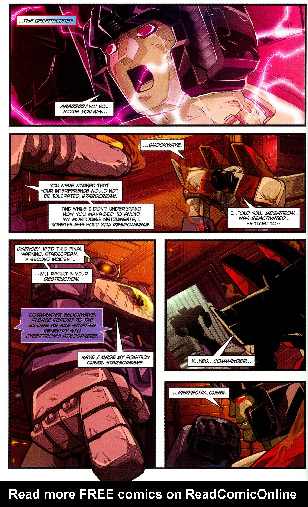 Read online Transformers: Generation 1 (2003) comic -  Issue #2 - 7