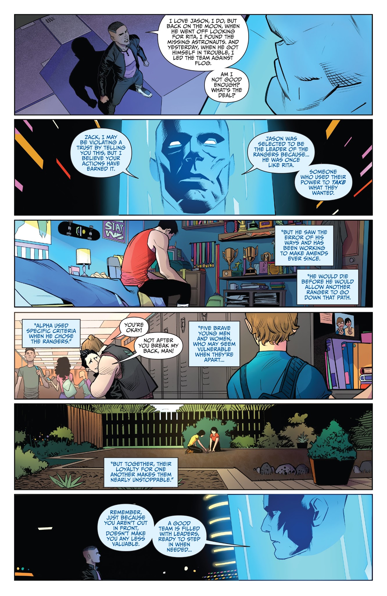 Read online Saban's Go Go Power Rangers comic -  Issue #4 - 22