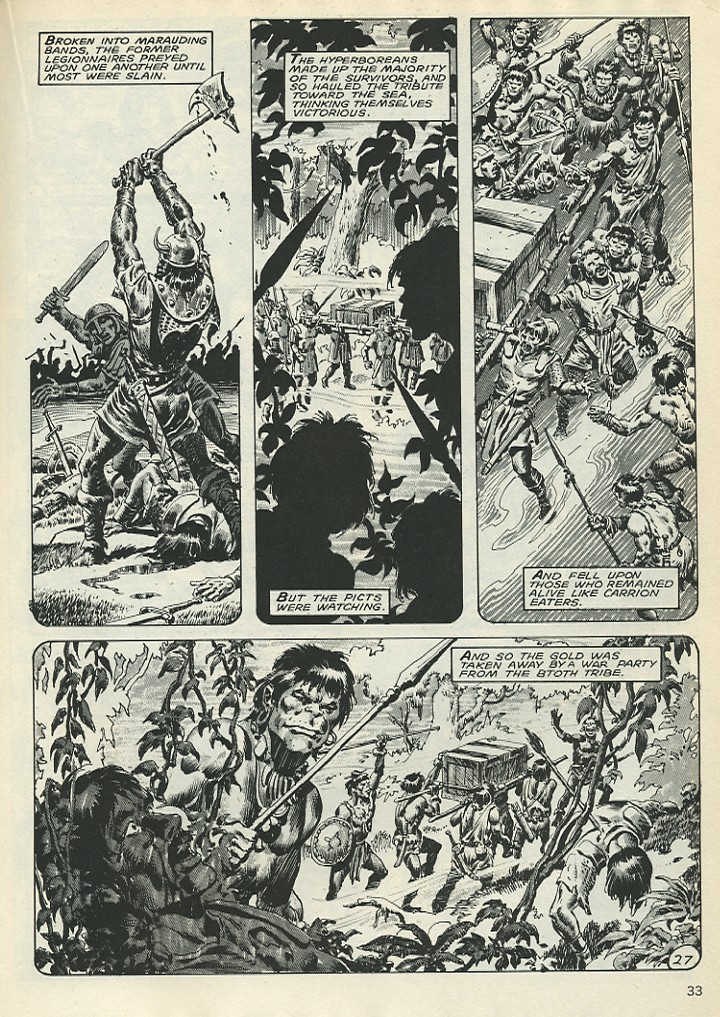 Read online The Savage Sword Of Conan comic -  Issue #137 - 34