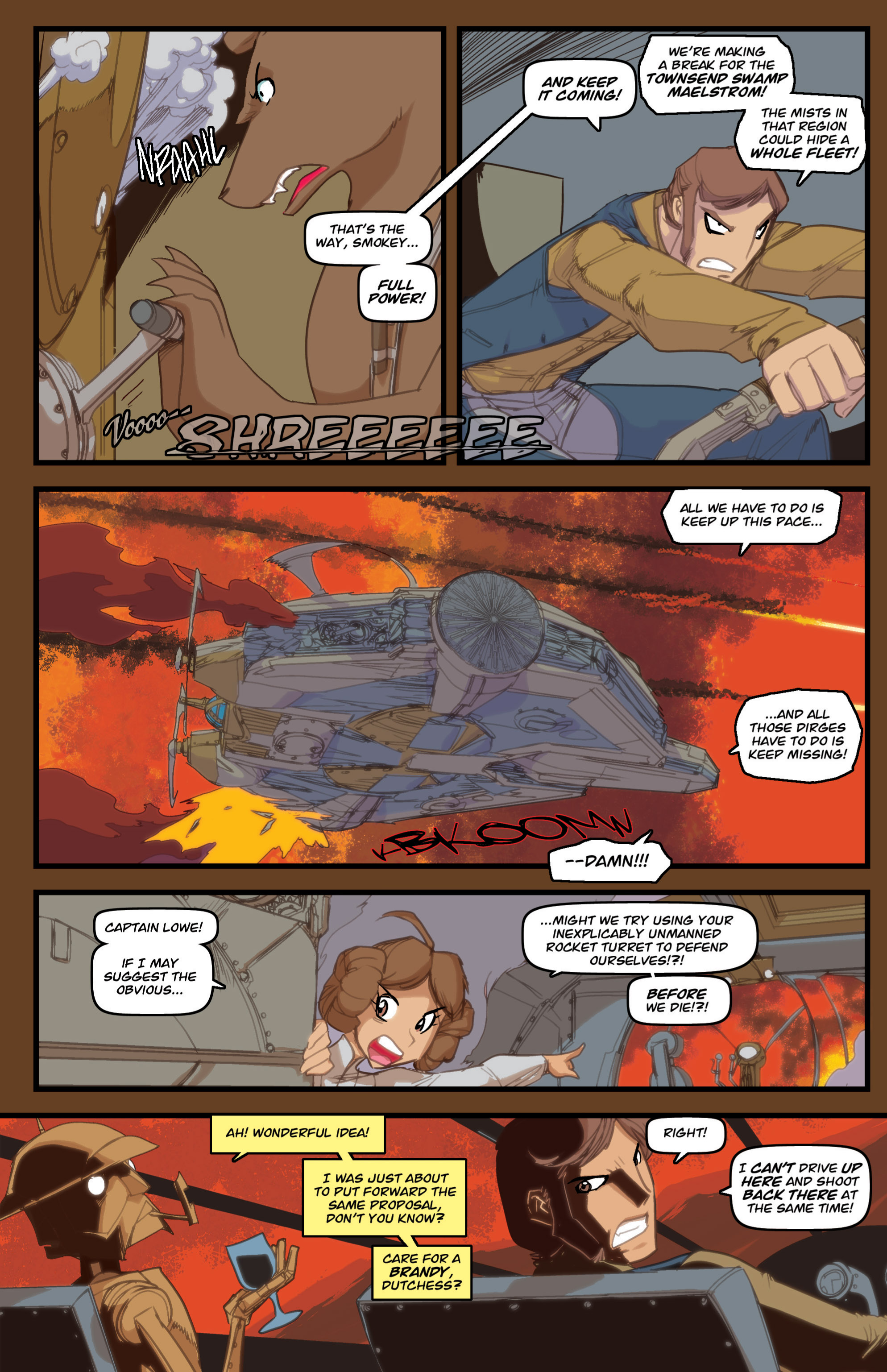 Read online Free Comic Book Day 2014 comic -  Issue # Steam Wars 01 - 14