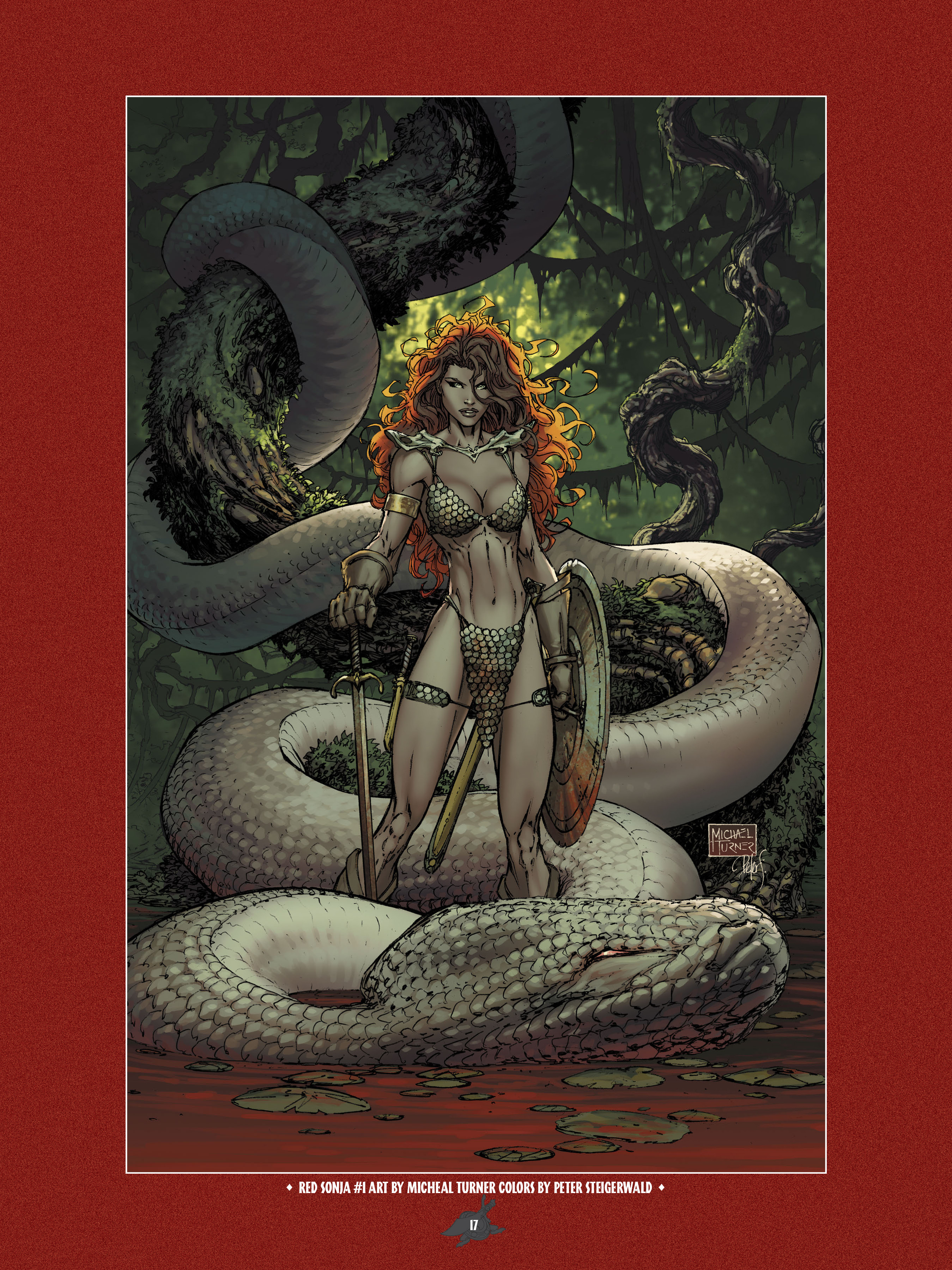 Read online The Art of Red Sonja comic -  Issue # TPB 1 (Part 1) - 18