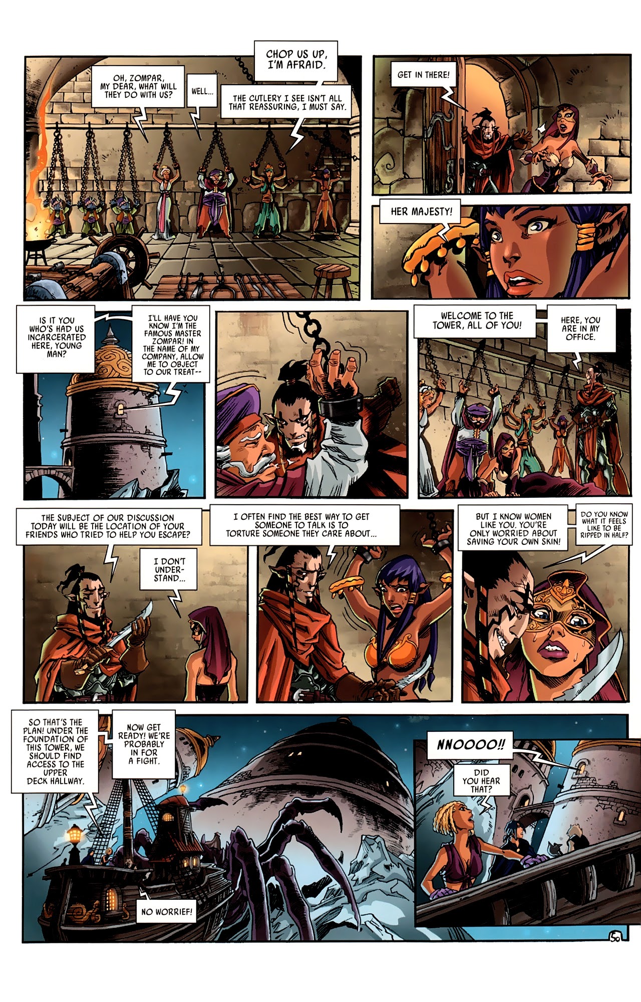 Read online Ythaq: The Forsaken World comic -  Issue #2 - 56